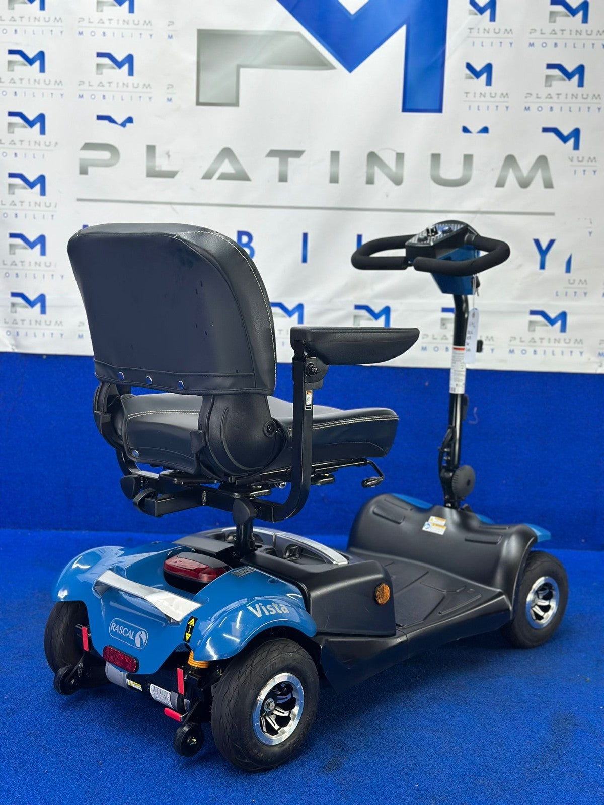 Rascal Vista DX All Round Suspension 4mph Travel Boot Mobility Scooter 1694