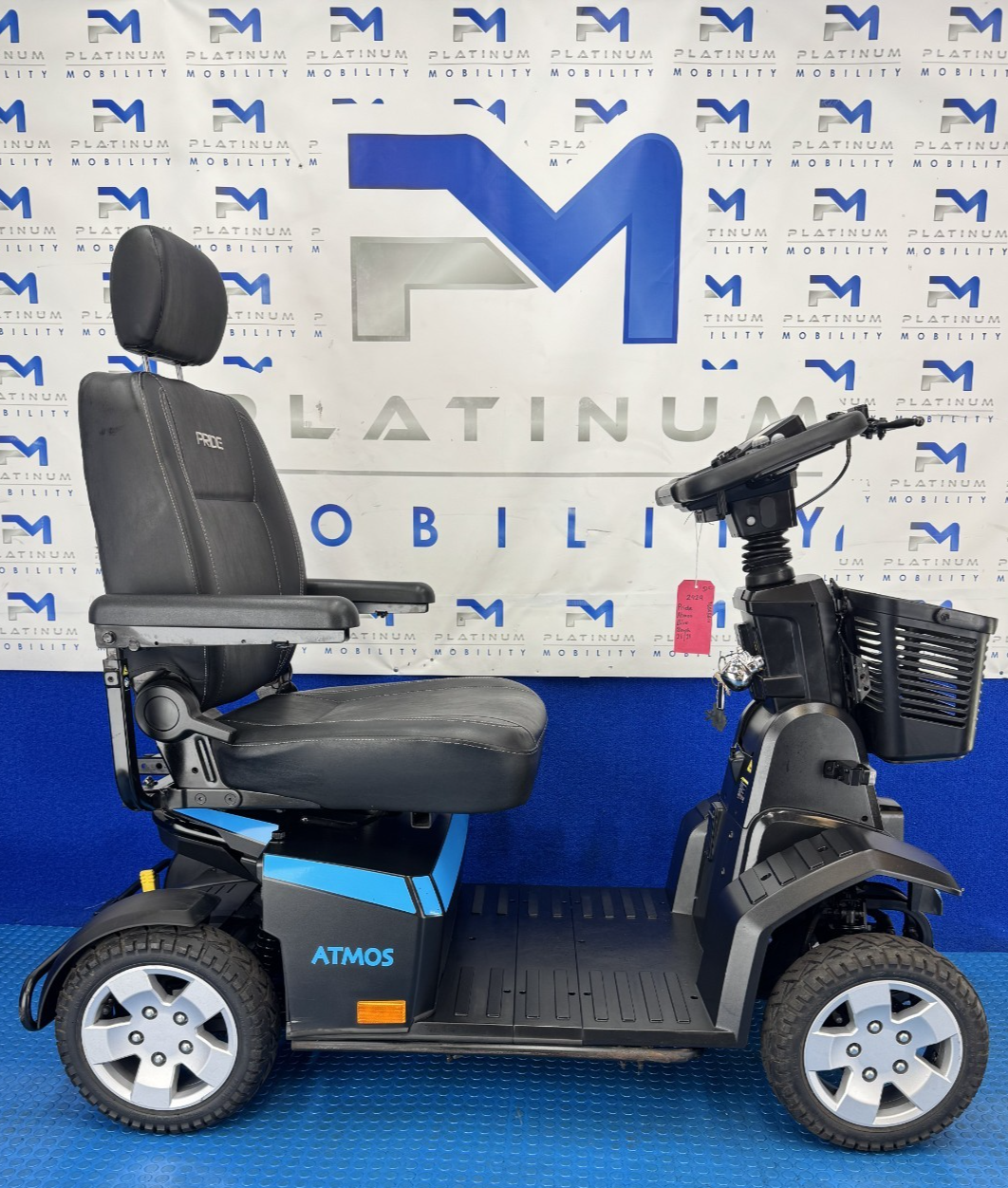 Pride Atmos 8MPH All Terrain Mobility Scooter New Batteries Air Tyres 2429