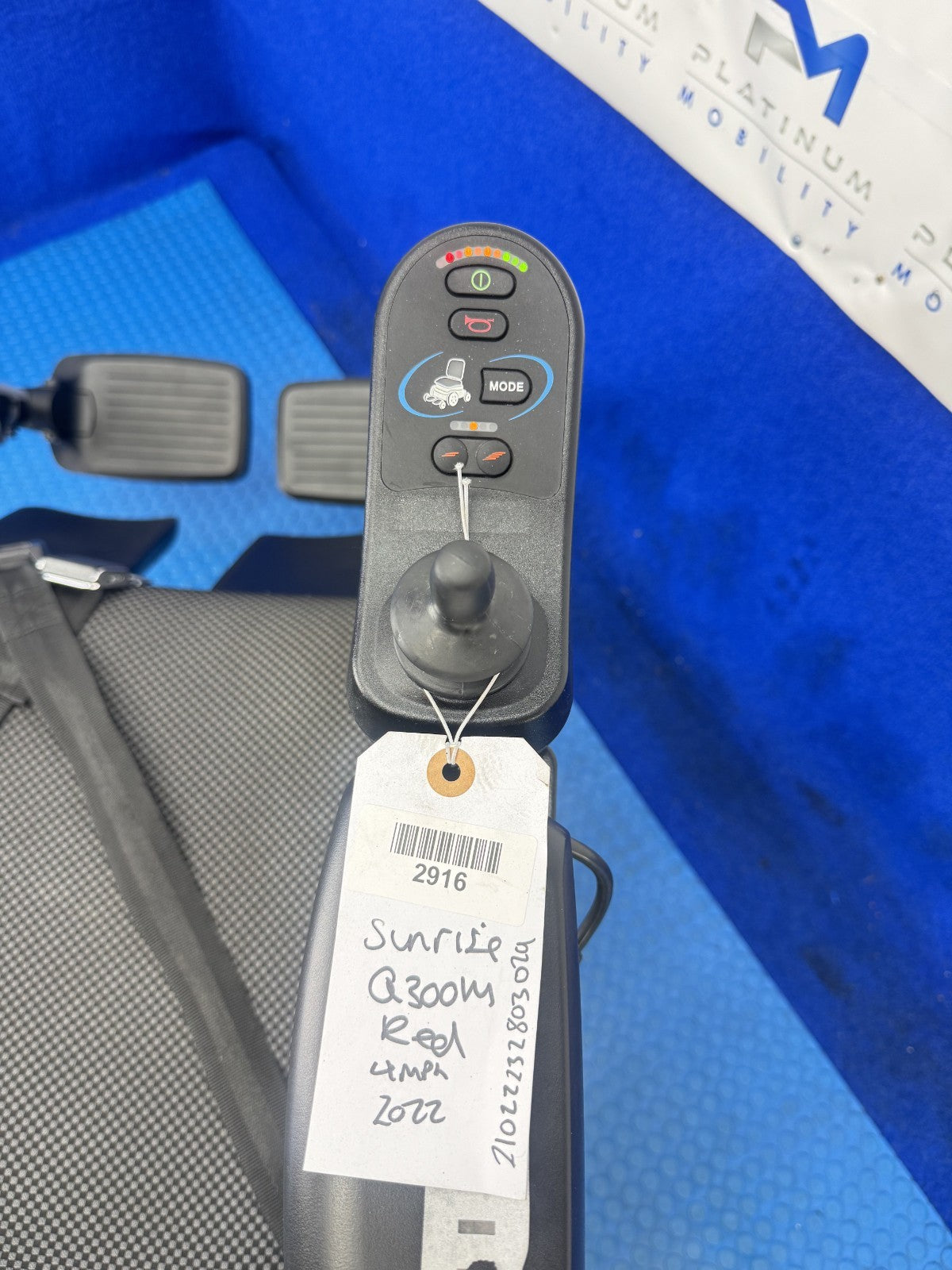 2025 Sunrise Q300M Powerchair 4MPH Electric Riser, Tilt, Legs Wheelchair 2916