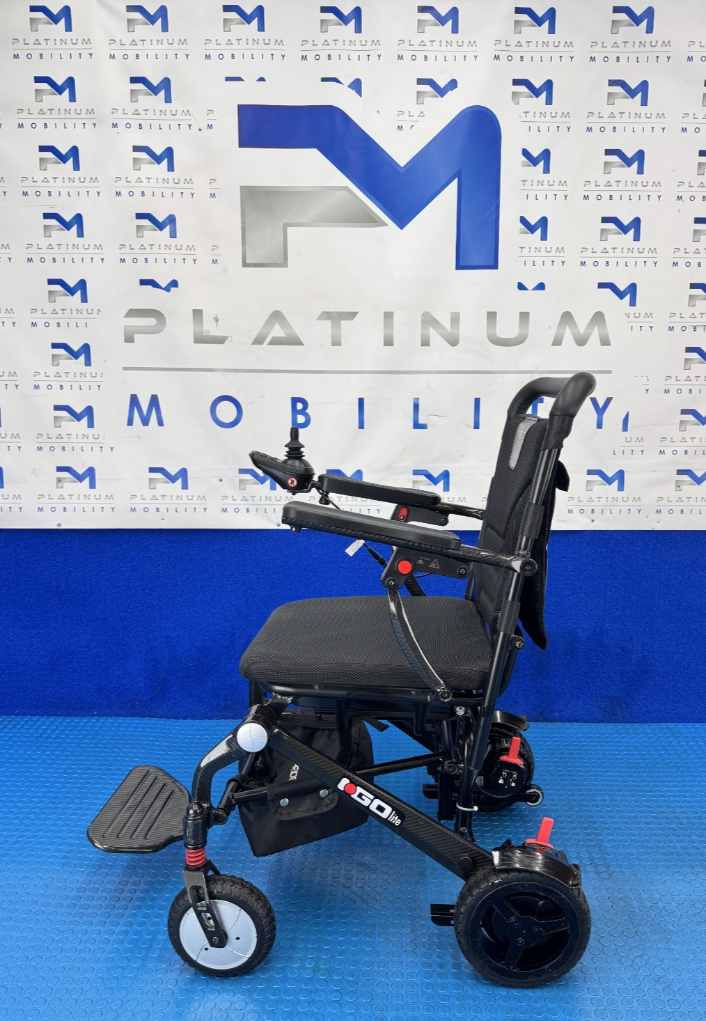 Pride I Go Lite Carbon Fibre Lightweight Portable Powerchair 18kg 4mph 2355