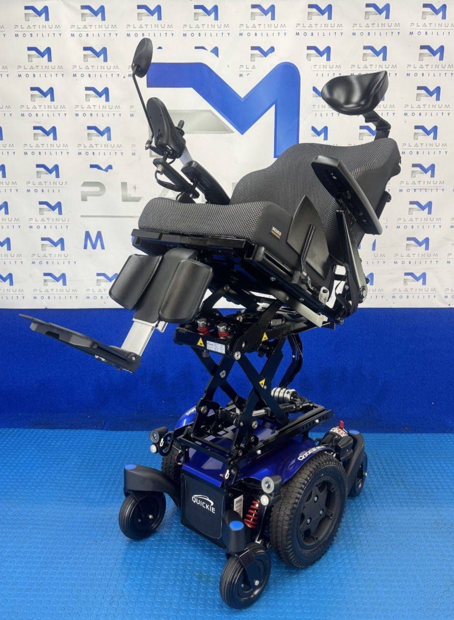 Sunrise Quickie Q300M Powerchair 6 mph Riser, Tilt Electric Wheelchair 2373