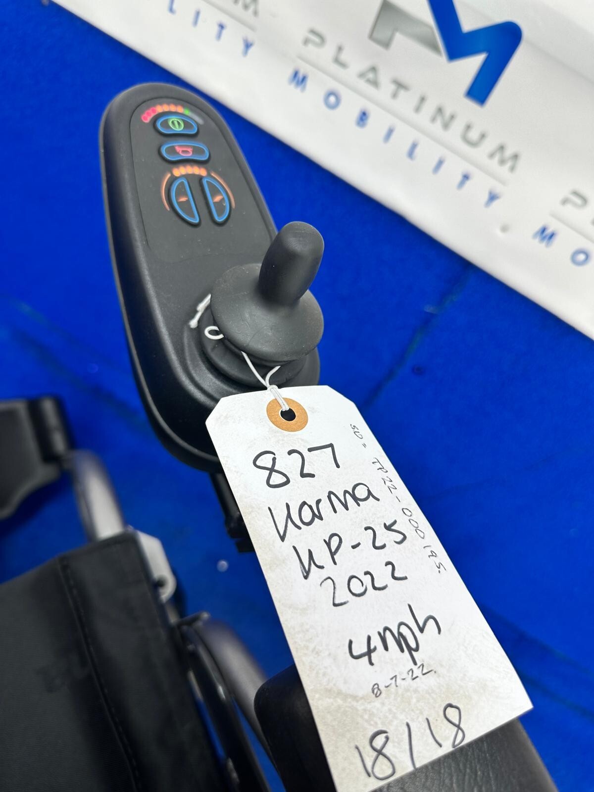 2022 KP-25  Karma Falcon Powerchair Electric Wheelchair 4 MPH Lightweight