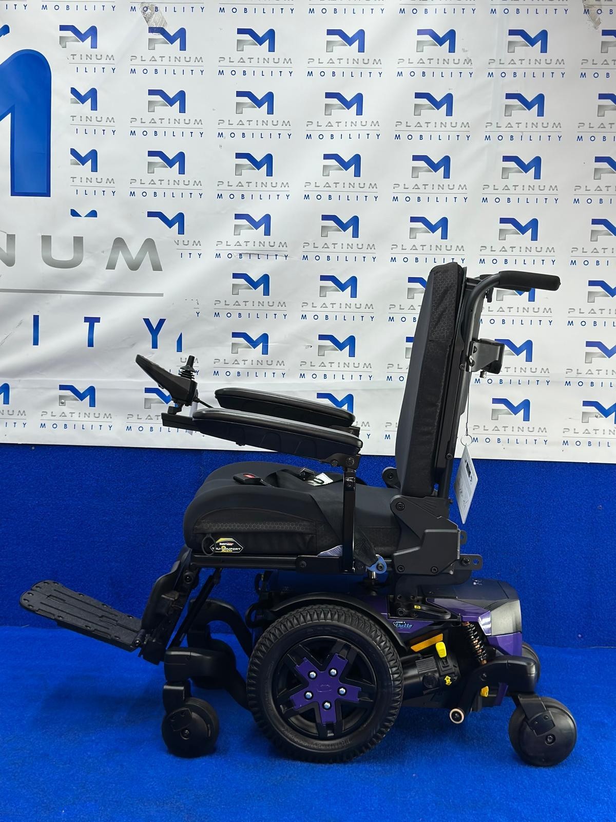 Quantum Edge 3 Stretto Powerchair – 4mph, Compact Electric Wheelchair (1272)