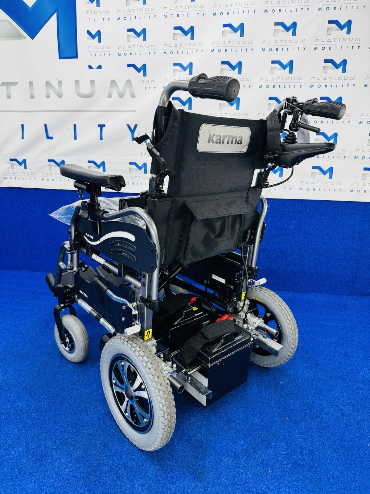 Karma Falcon KP-25 Powerchair – Attendant 4mph Lightweight Wheelchair (1280)