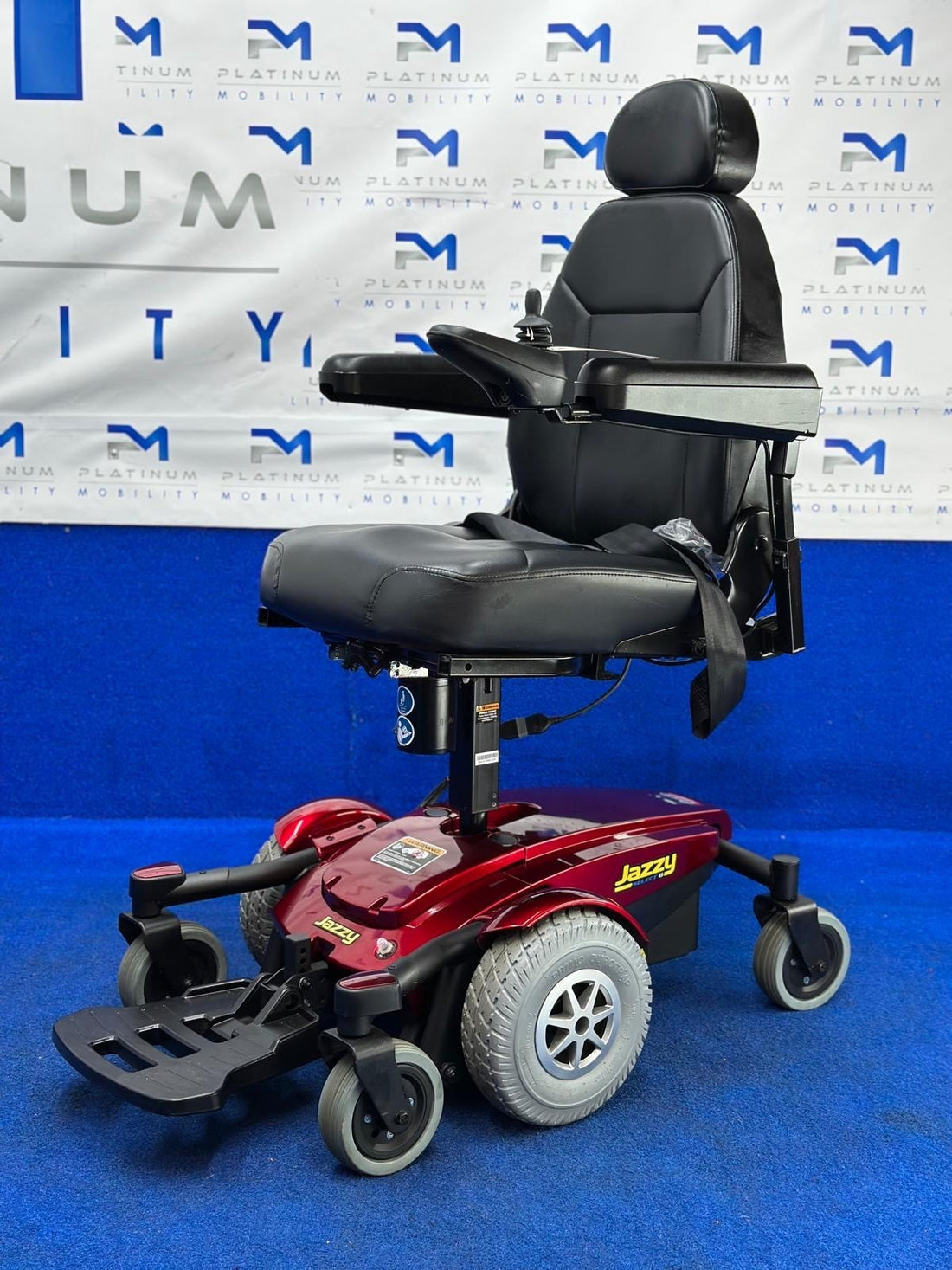 Jazzy Select 6 Powerchair w/ Seat Riser – Electric Wheelchair 4mph