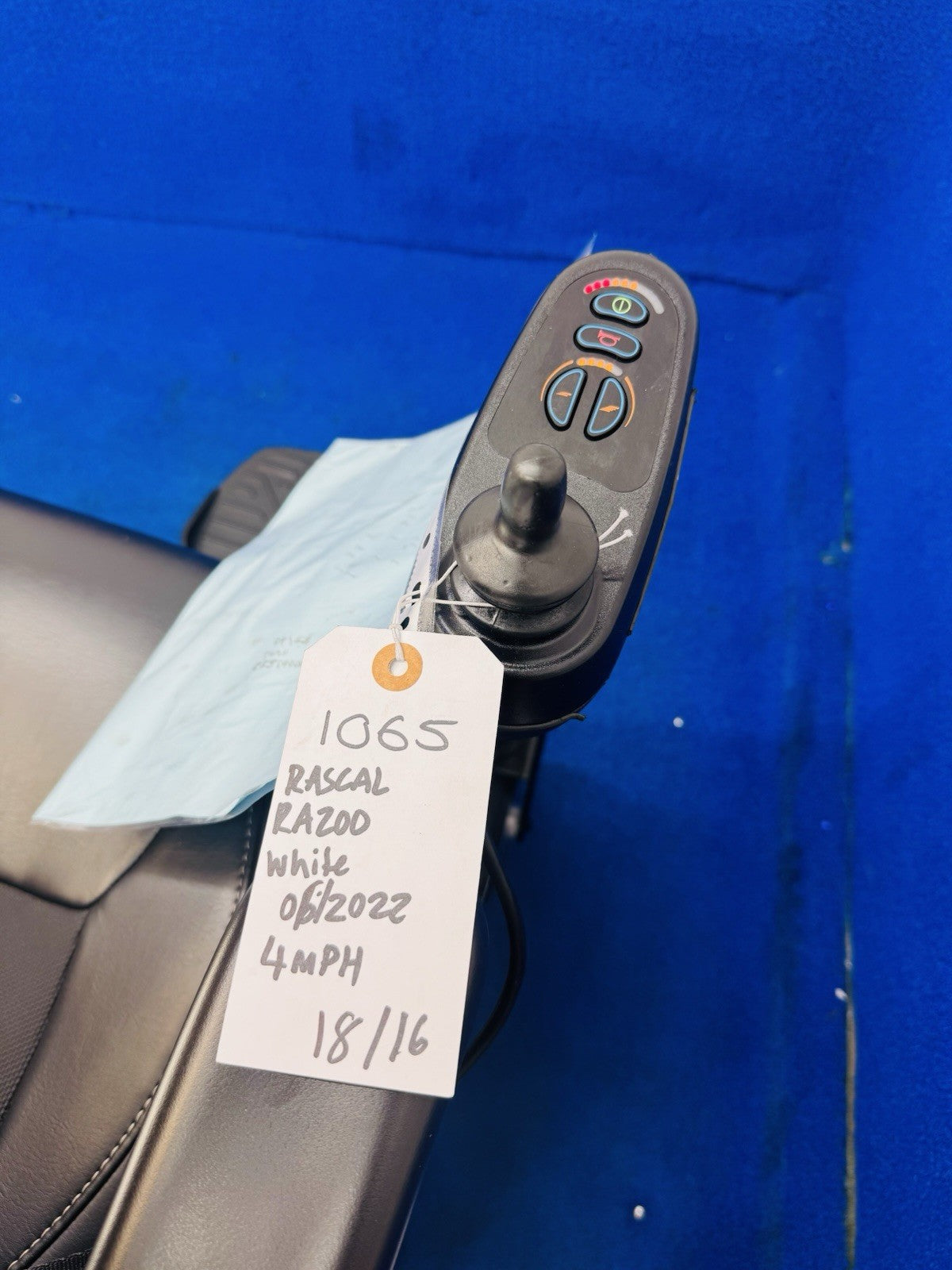 2023 Rascal Razoo With Manual Recline Electric Wheelchair Powerchair LOOKS NEW