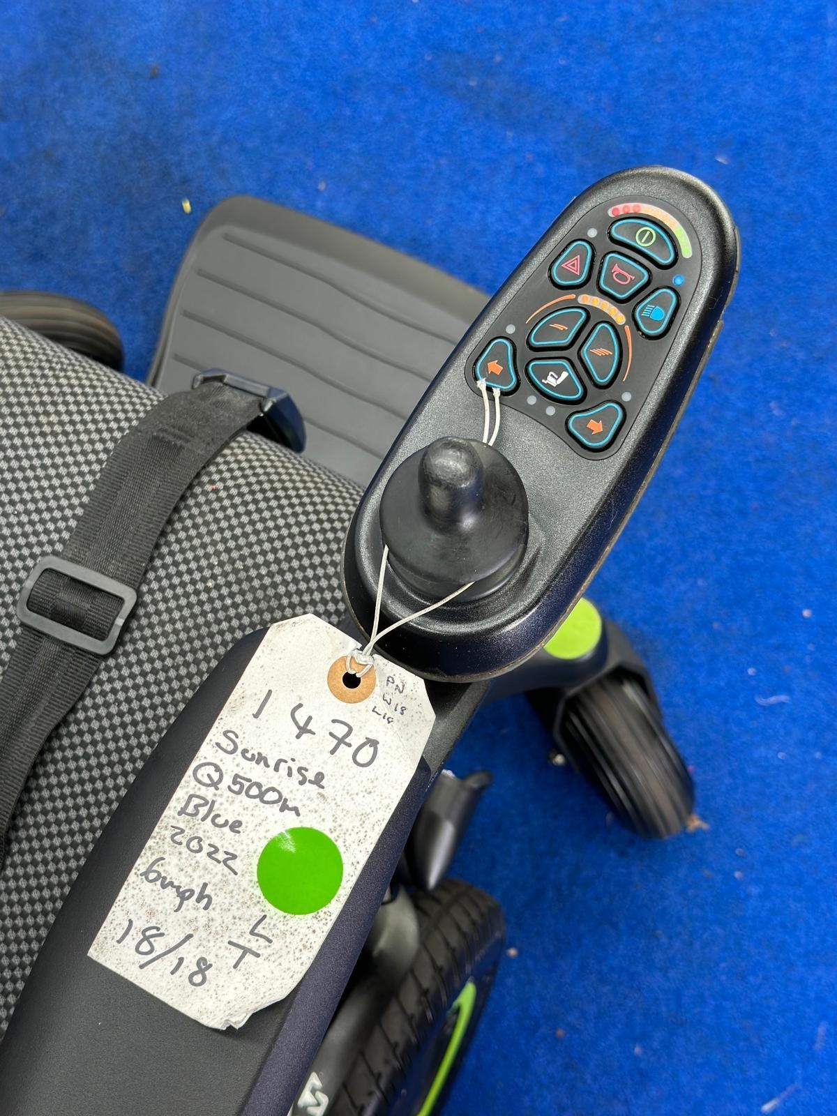 Quickie Q500 M Powerchair – 6mph Riser Electric Wheelchair by Sunrise 1470