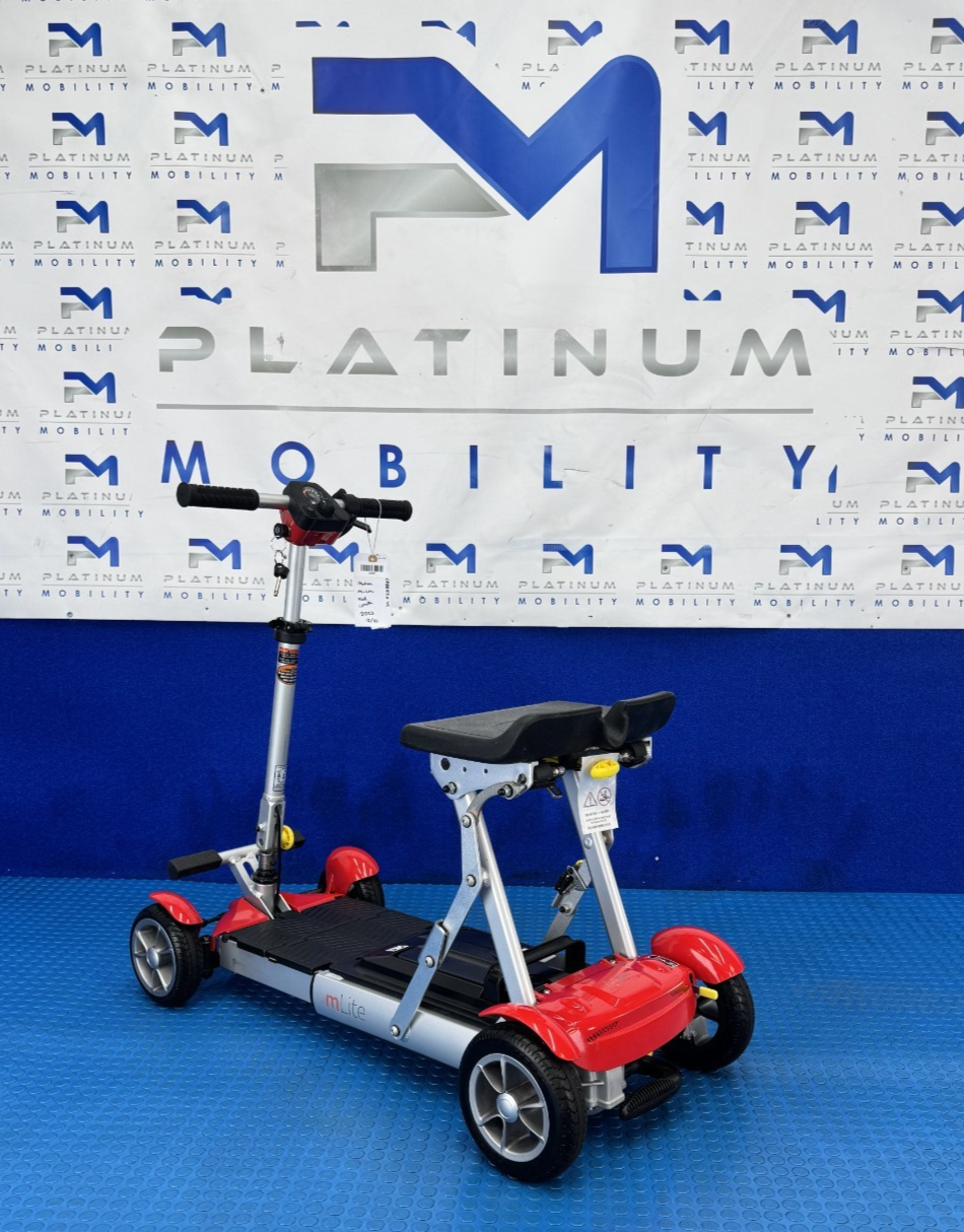 Motion M-Lite FE Remote Mobility Scooter Folding Lightweight 4 MPH 2337