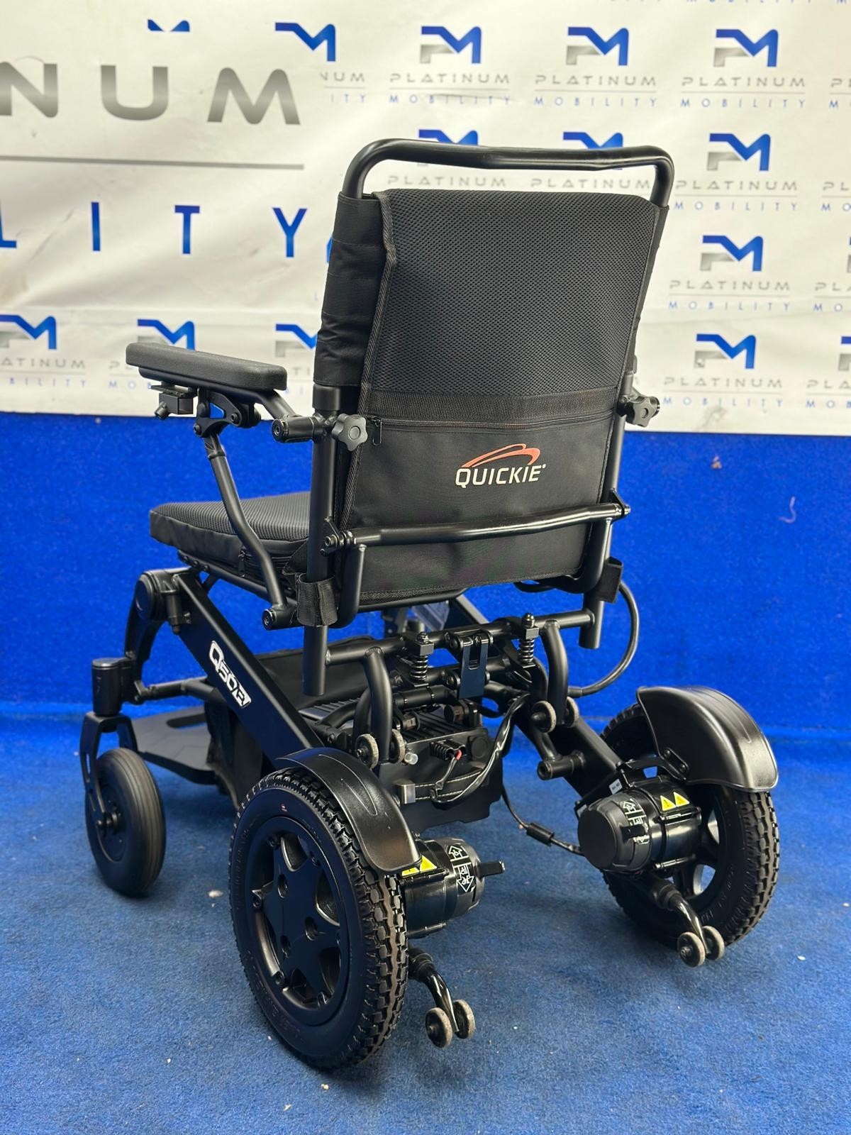 Quickie Q50 R Folding Powerchair – 4mph Electric Wheelchair (1208)
