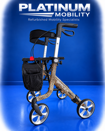 Rehasense Space LX Rollator Cheetah Lightweight Folding Walker BRAND NEW