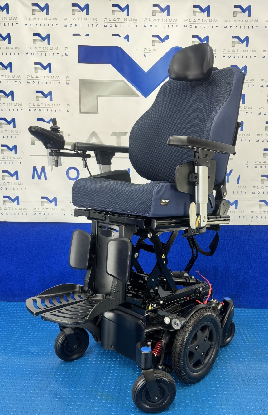 SUNRISE QUICKIE Q500M 6MPH ELECTRIC WHEELCHAIR RISER TILT POWERCHAIR 2753