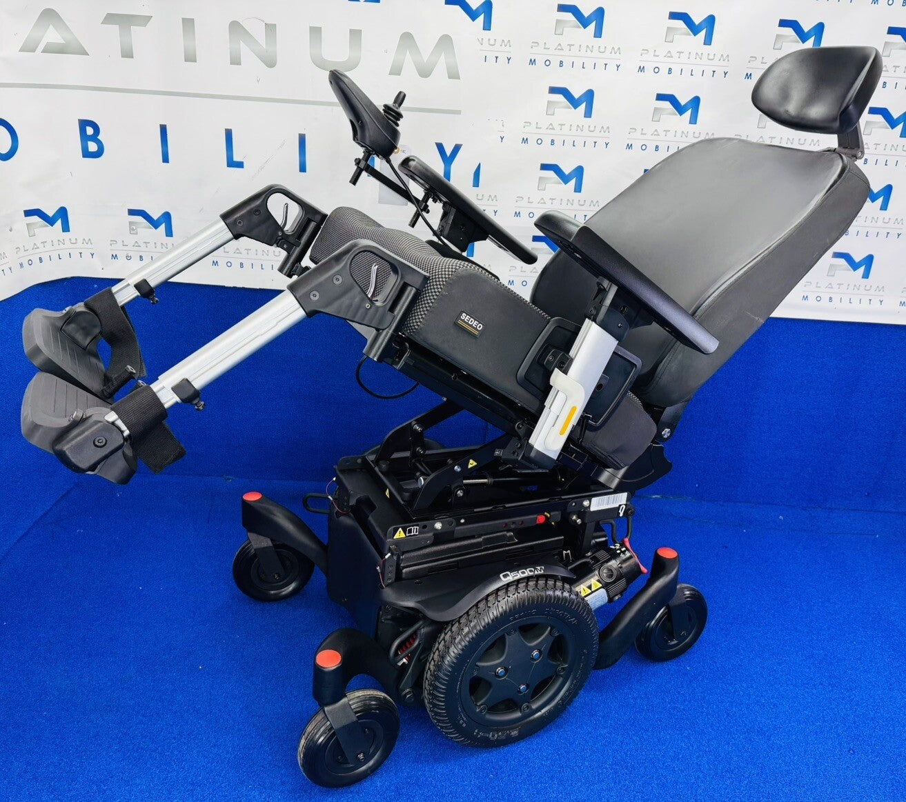 SUNRISE QUICKIE Q500 M 4MPH ELECTRIC MOBILITY POWERCHAIR WHEELCHAIR CHAIR