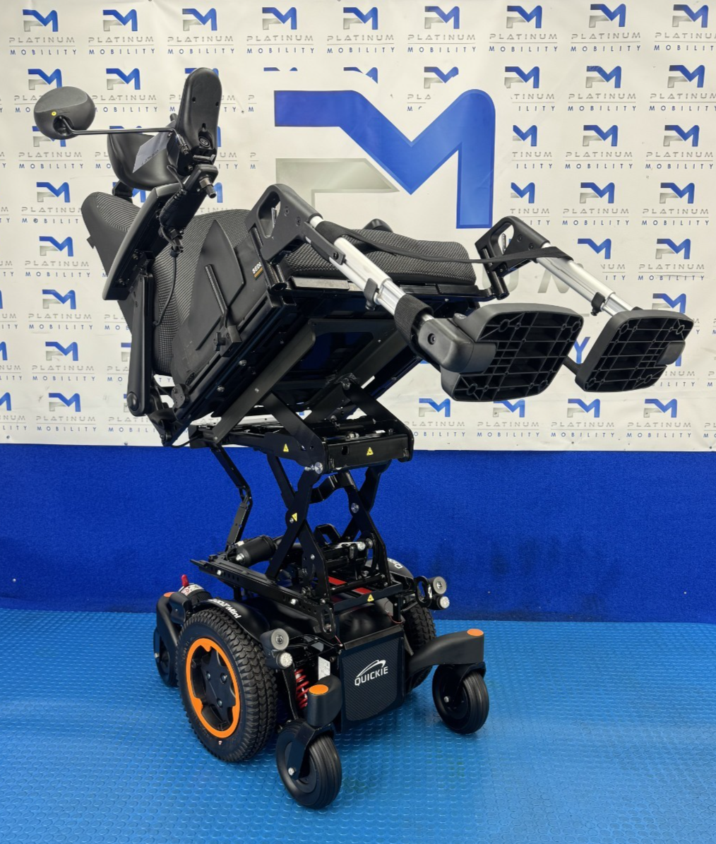 Sunrise Quickie Q300M Mini Powerchair 6 mph Riser, Tilt Electric Wheelchair 2793