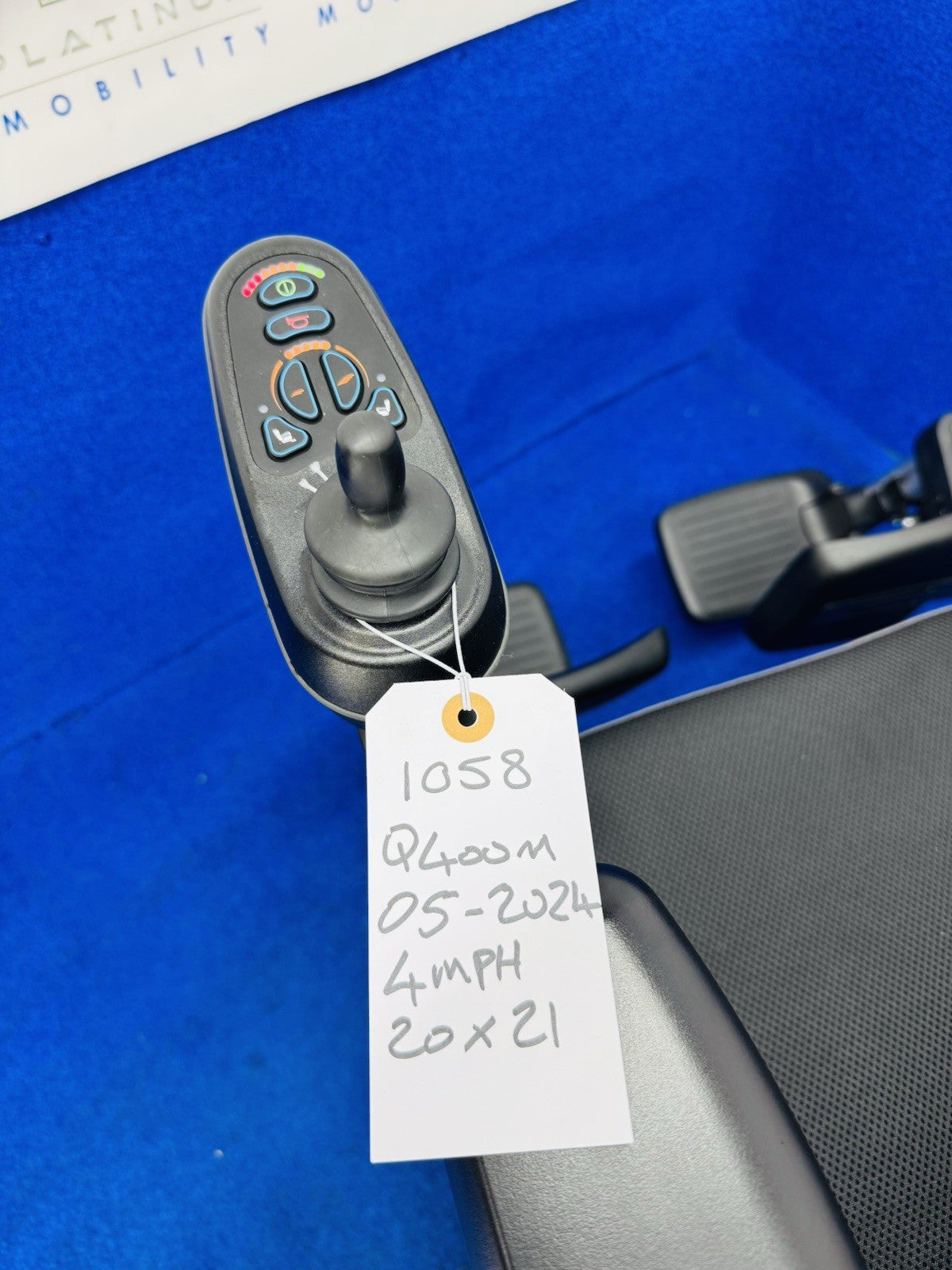 Sunrise Quickie Q400 M MWD 4mph Powerchair Electric Wheelchair Mobility 1058