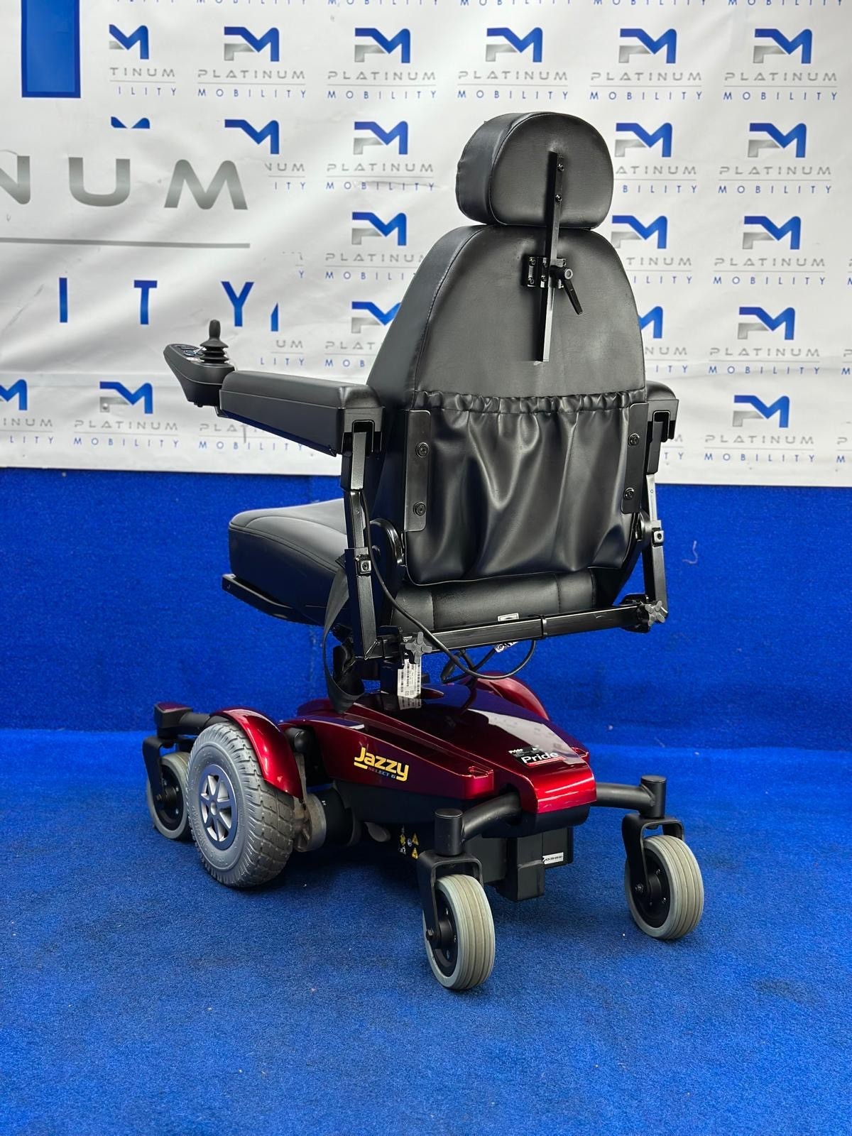 Jazzy Select 6 Powerchair w/ Seat Riser – Electric Wheelchair 4mph