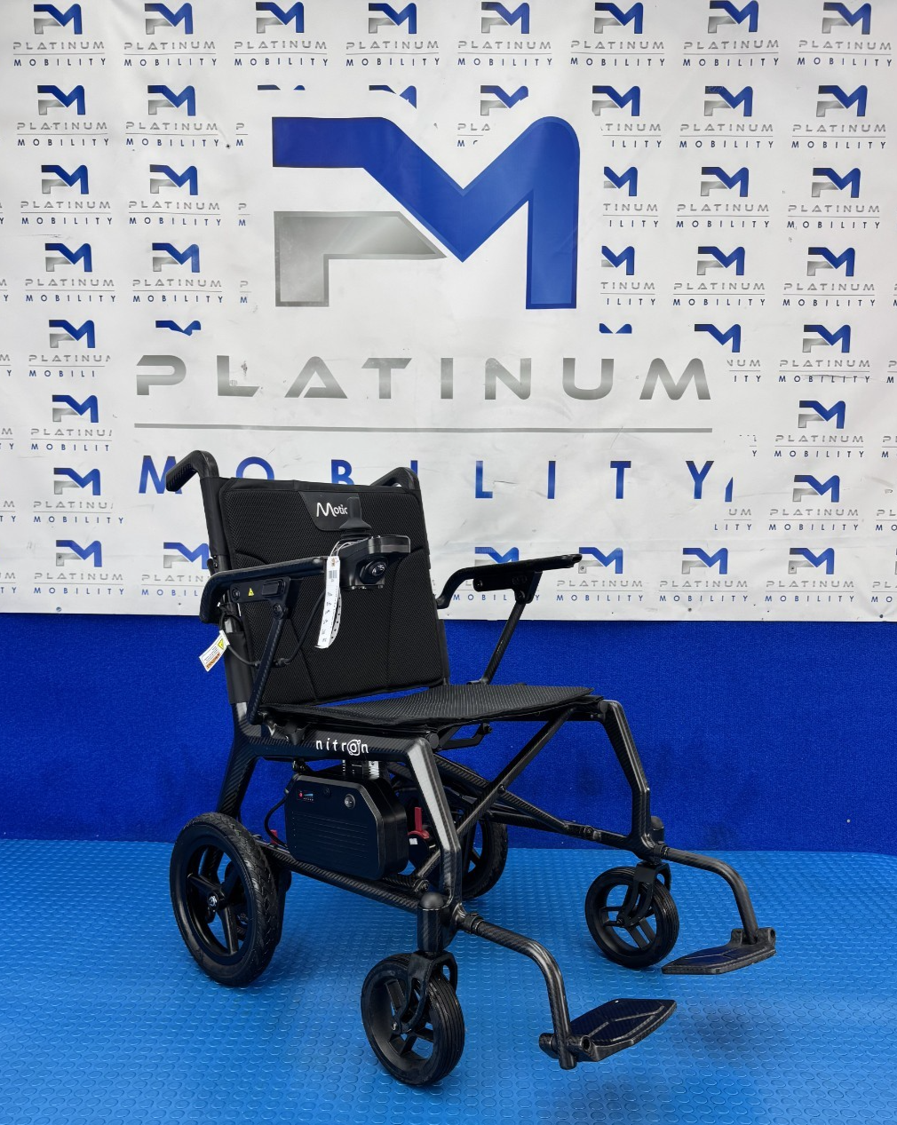 Carbon Fibre Ultra Lightweight Powerchair 12.8kg. Motion Nitron Powerchair 2336