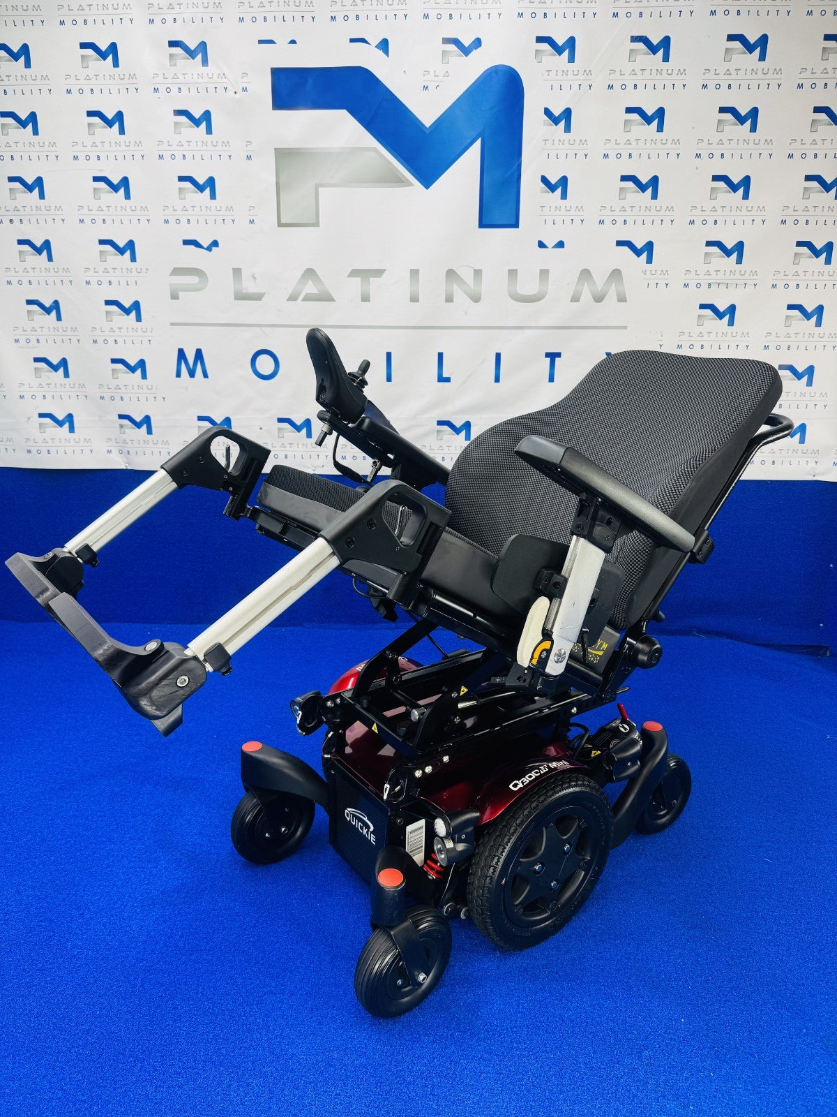 SUNRISE QUICKIE Q300 MINI 4MPH ELECTRIC WHEELCHAIR MOBILITY POWERCHAIR 1491
