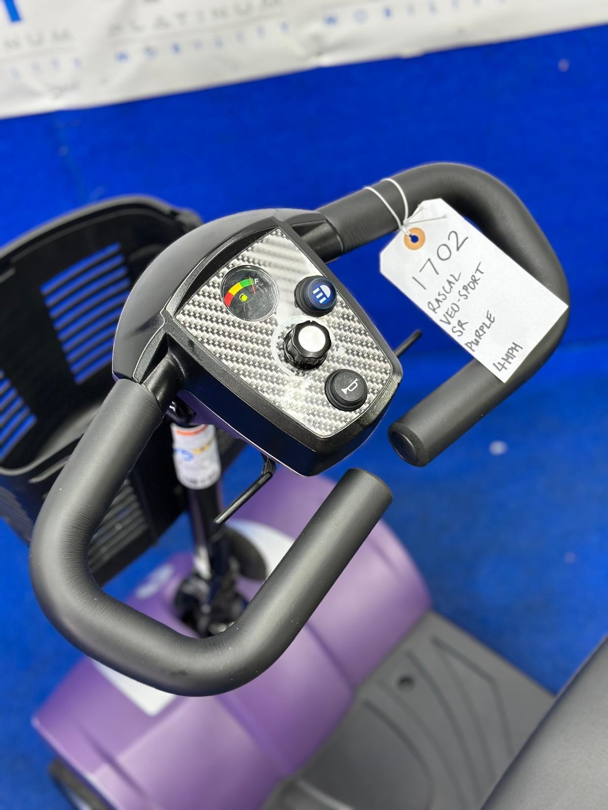 Rascal Veo Sport SR | Luxury Transportable Mobility Scooter 4mph - 1702