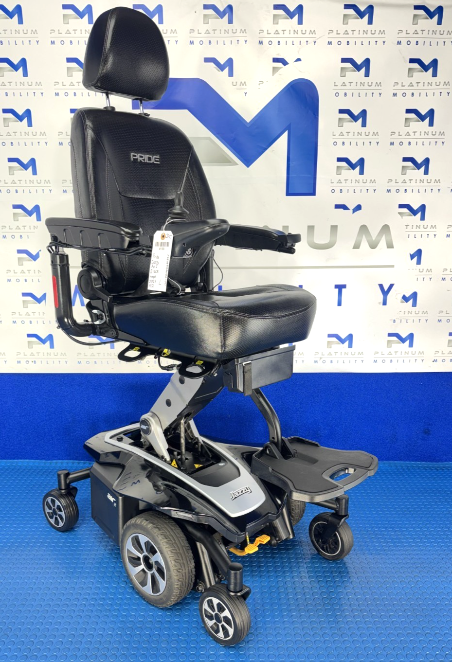 Pride Jazzy Air 2.0 Power Chair Electric Wheelchair with Electric Seat Lift 4130