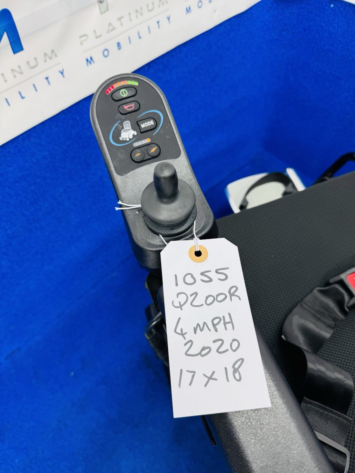 SUNRISE Q200 R RWD 4 MPH ELECTRIC WHEELCHAIR MOBILITY SCOOTER POWERCHAIR 1055