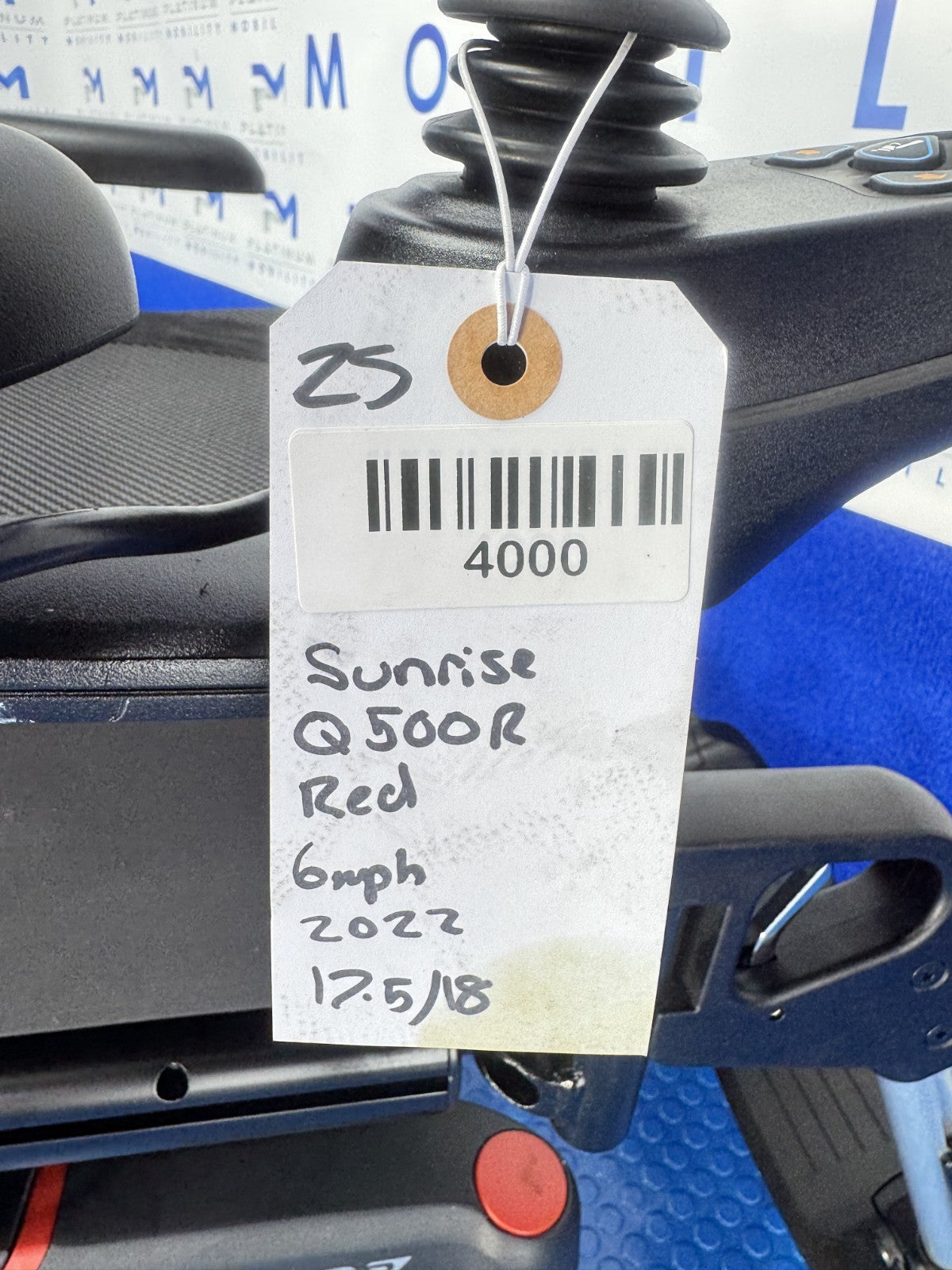 Sunrise Quickie Q500 R Powerchair Electric Rise, Tilt, 6mph 4000