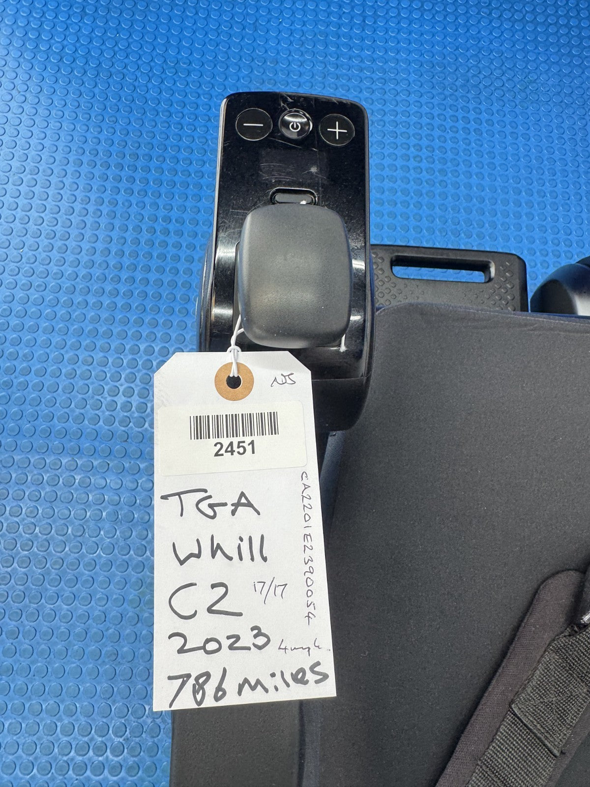 TGA Whill Model C2  Powerchair ELECTRIC WHEELCHAIR 4 MPH FOLDING 2451