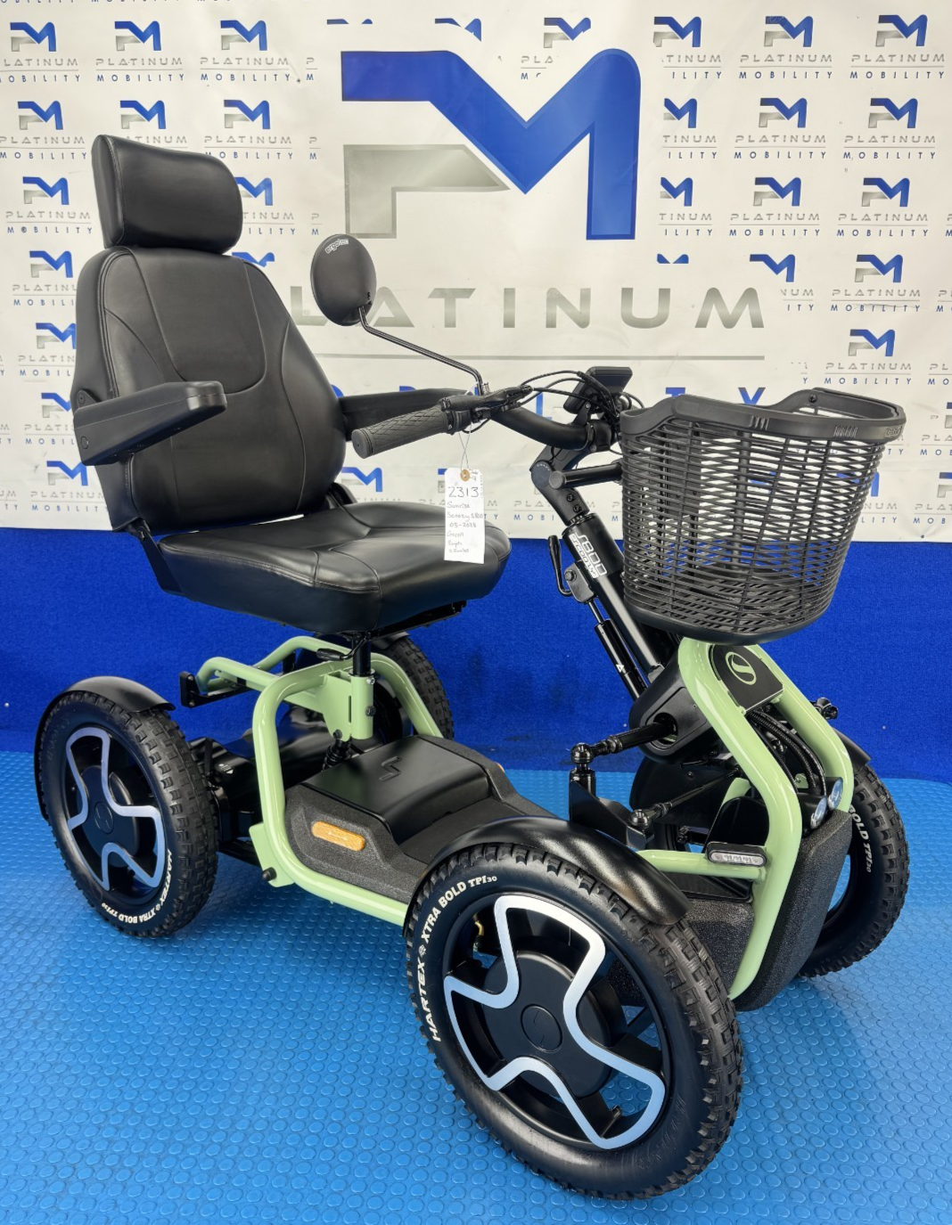 Sunrise S800 Scoozy 8mph All Terrain Electric Mobility Scooter 2313