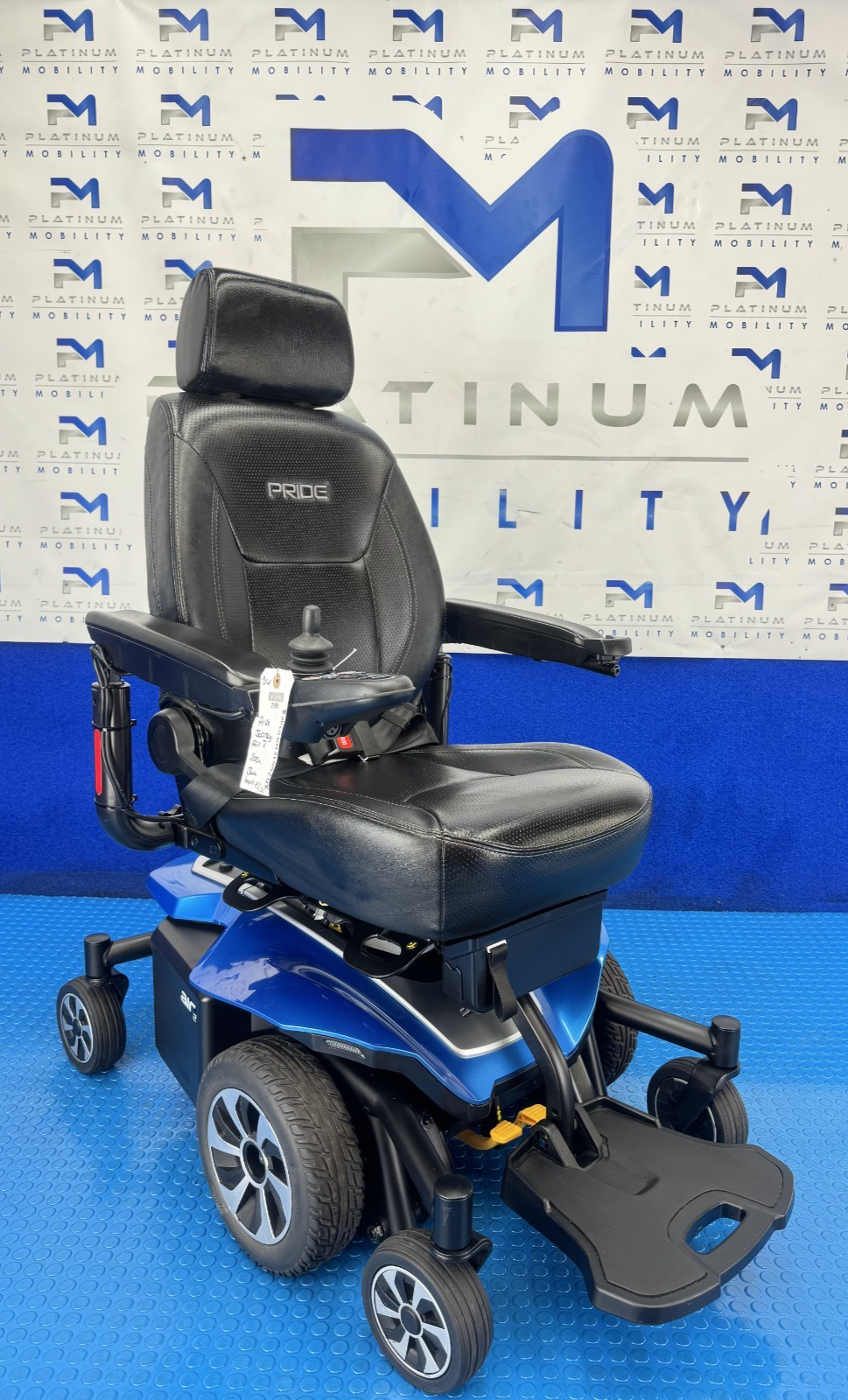 Pride Jazzy Air 2.0 Power Chair Electric Wheelchair with Electric Seat Lift 2699