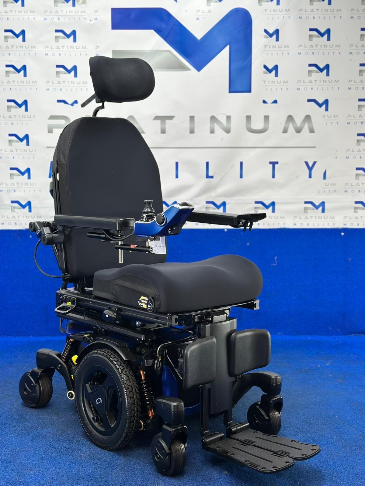 PRIDE QUANTUM EDGE 3 STRETTO 6 MPH ELECTRIC POWER WHEELCHAIR POWERCHAIR 1599