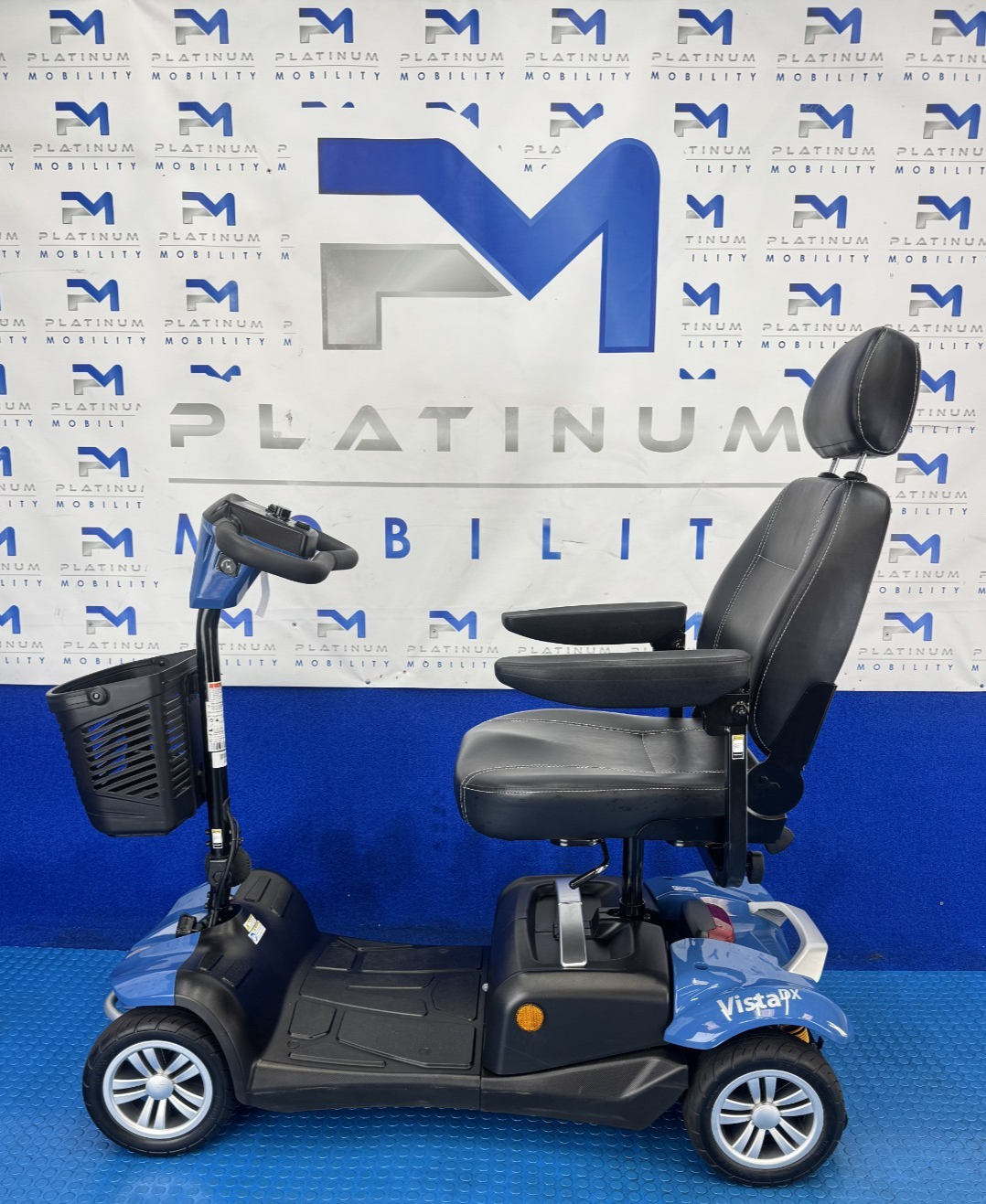 Rascal Vista DX Mobility Scooter New Batteries Solid Tyres 2403