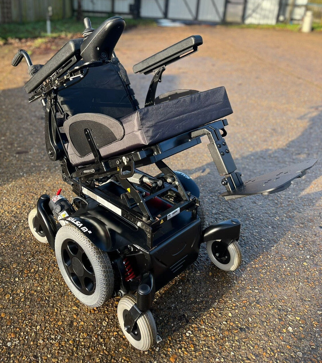 QUICKIE SALSA M2 ELECTRIC MOBILITY WHEELCHAIR POWERCHAIR SCOOTER CHAIR ...