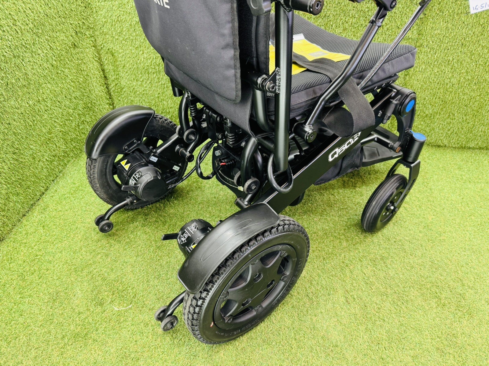 QUICKIE Q50R FOLDING 4MPH TRANSPORTABLE LITHIUM ELECTRIC POWERCHAIR WHEELCHAIR