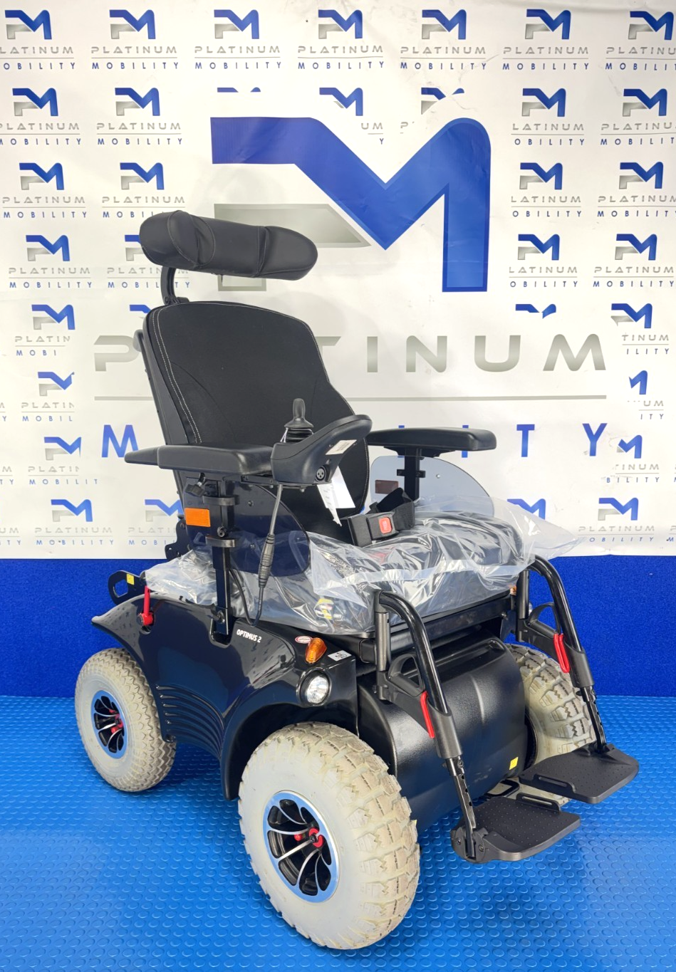 Meyra Optimus 2 FWD New Batteries, Air Tyres No VAT 5mph Wheelchair 2704