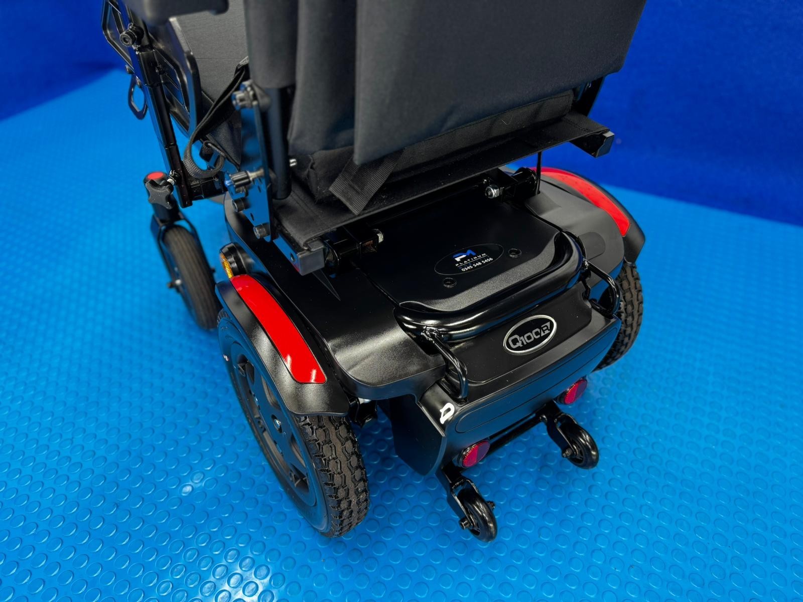 SUNRISE Quickie Q100R 4 MPH Compact Mobility Electric Wheelchair Powerchair 1822