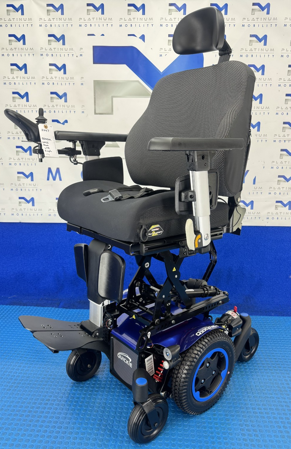 SUNRISE QUICKIE Q300M 6MPH ELECTRIC RECLINE RISER TILT POWERCHAIR 2447