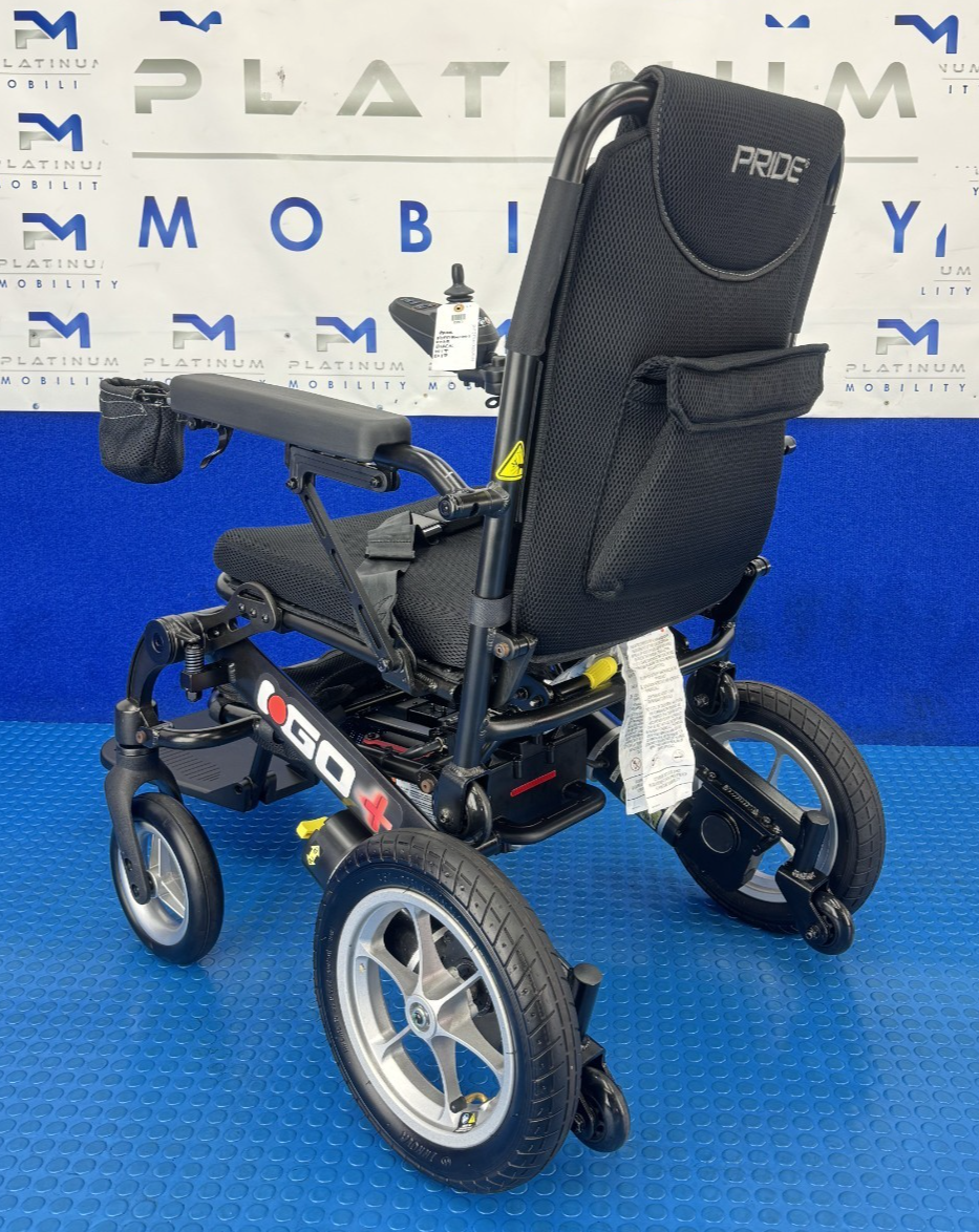 Pride iGo Plus Folding Powerchair 4Mph – Lightweight Electric Wheelchair 2293