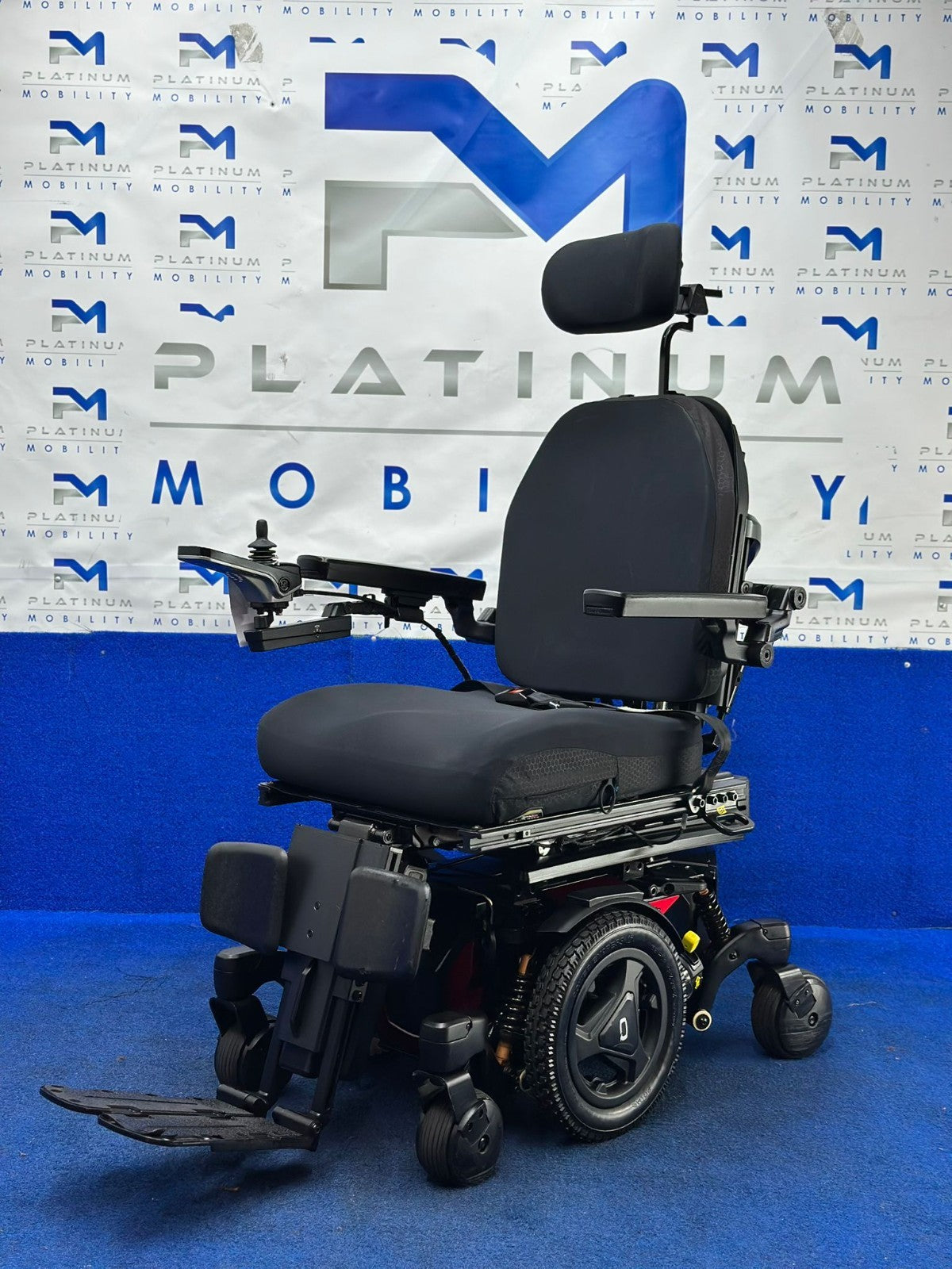 PRIDE QUANTUM EDGE 3 STRETTO 4 MPH ELECTRIC POWER WHEELCHAIR POWERCHAIR 1503