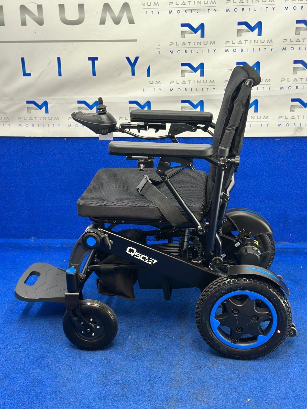 2022 QUICKIE SUNRISE Q50 FOLDING 4MPH FOLDING ELECTRIC WHEELCHAIR POWERCHAIR C1