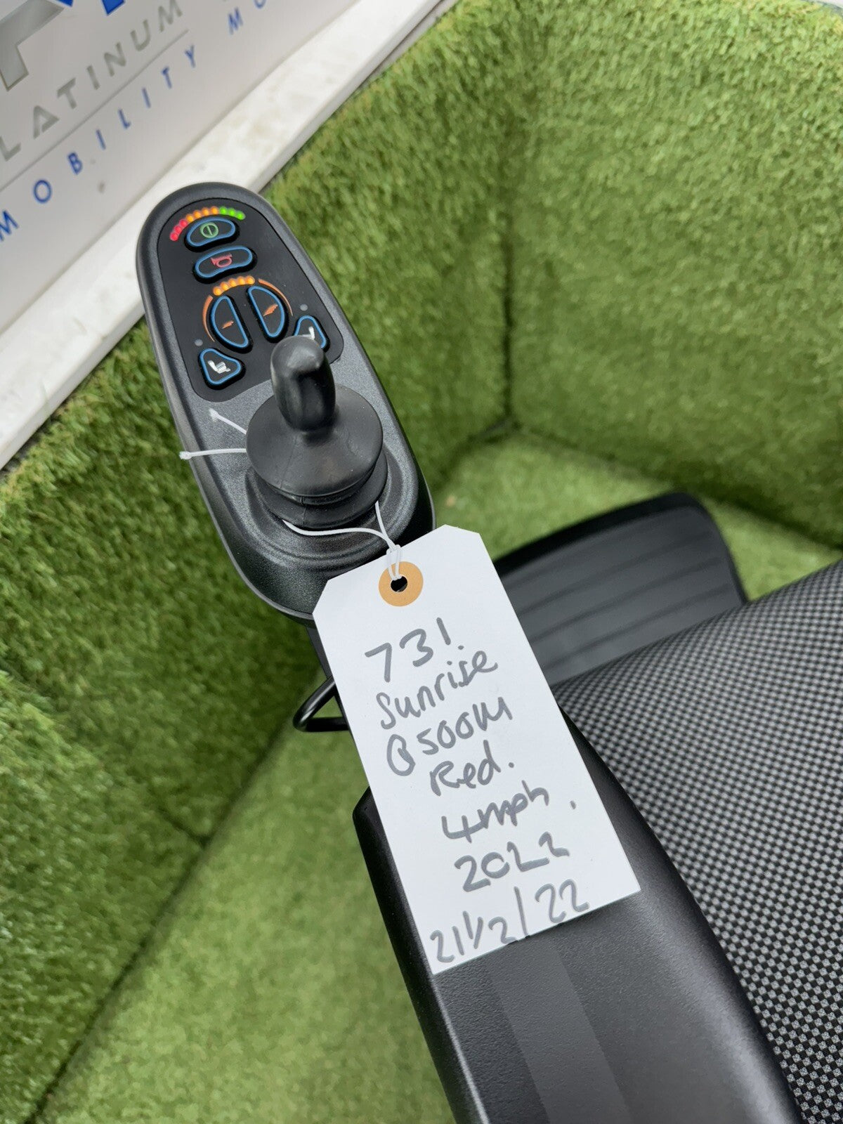 2022 SUNRISE QUICKIE Q500 M 4 MPH ELECTRIC MOBILITY POWERCHAIR WHEELCHAIR CHAIR