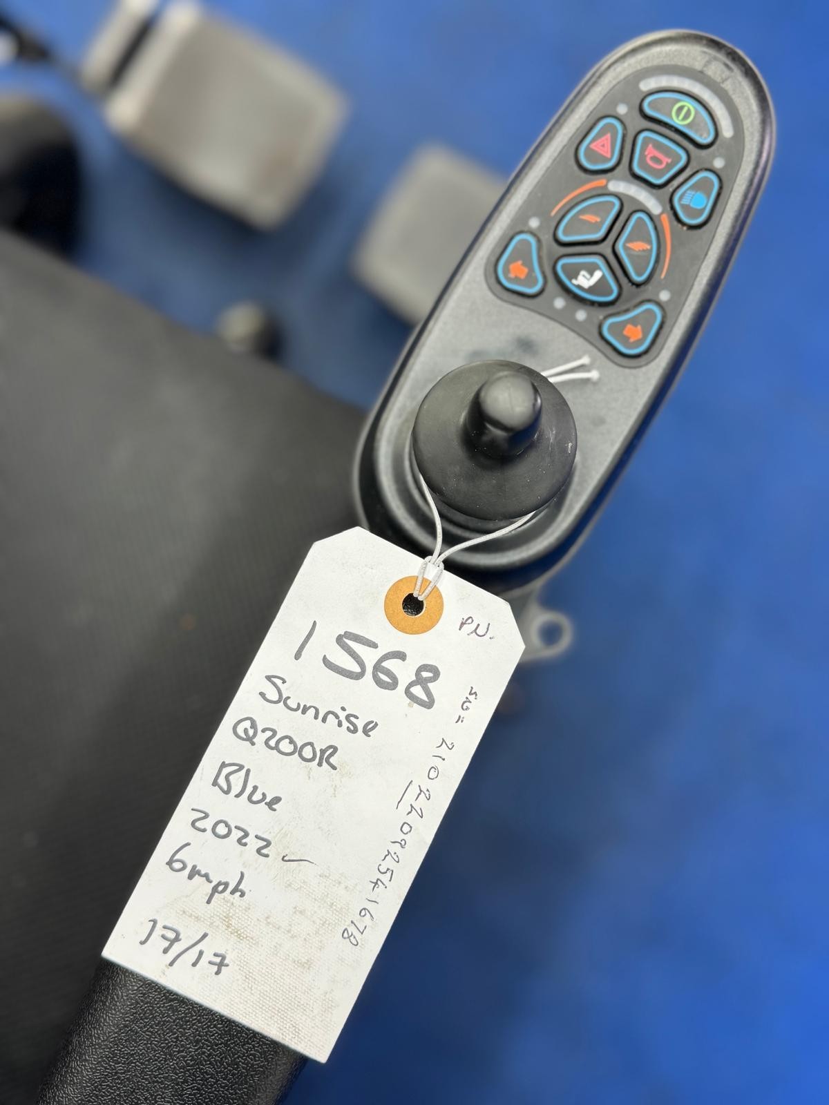 SUNRISE Q200R RWD 6MPH ELECTRIC WHEELCHAIR MOBILITY SCOOTER POWERCHAIR 1568