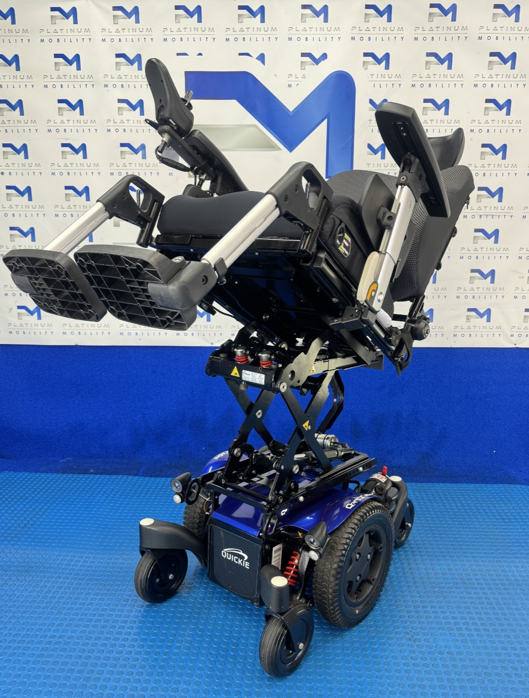 SUNRISE QUICKIE Q300M 6MPH ELECTRIC WHEELCHAIR RISER TILT POWERCHAIR 2824
