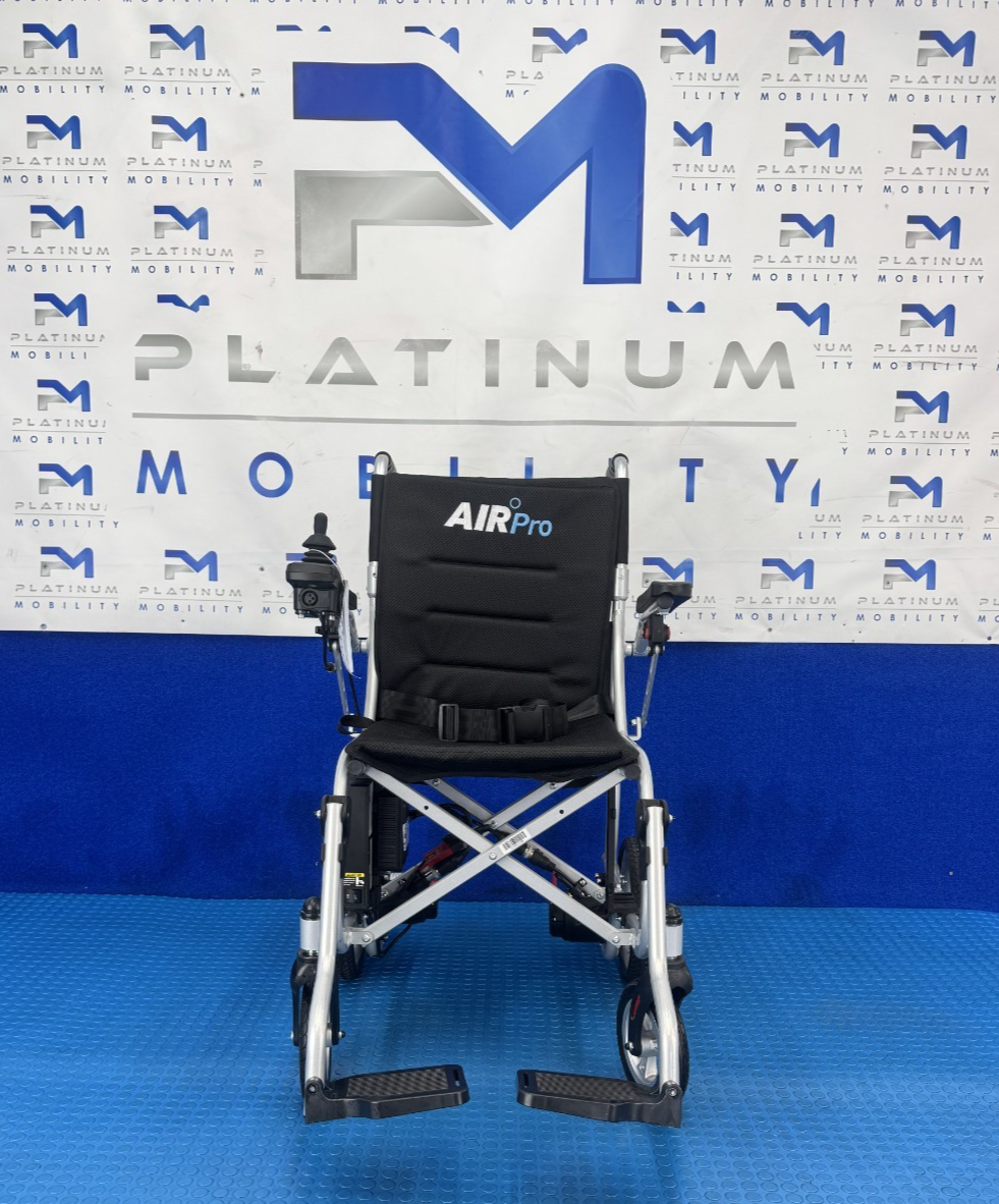 MONARCH AIR PRO LIGHTWEIGHT FOLDING POWERCHAIR 12.5KG TRAVEL 2338