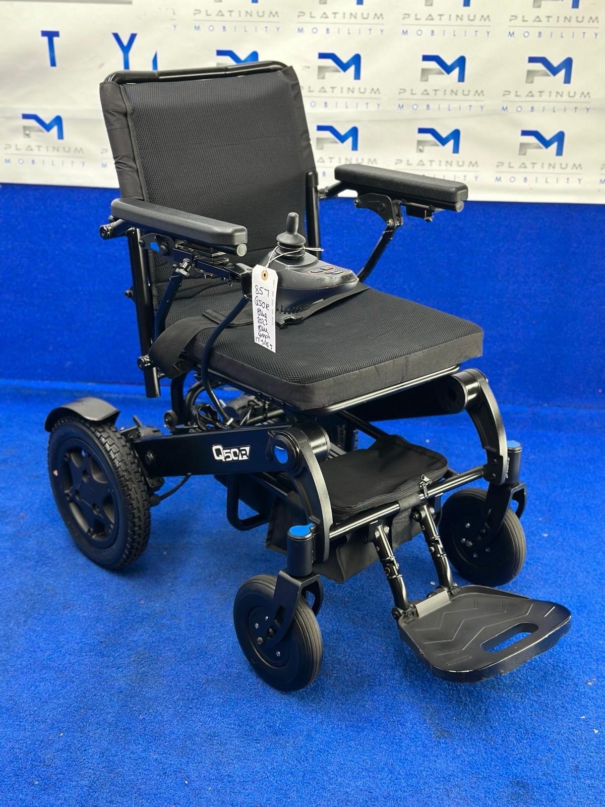 2023 QUICKIE SUNRISE Q50 FOLDING 4MPH FOLDING ELECTRIC WHEELCHAIR POWERCHAIR 857