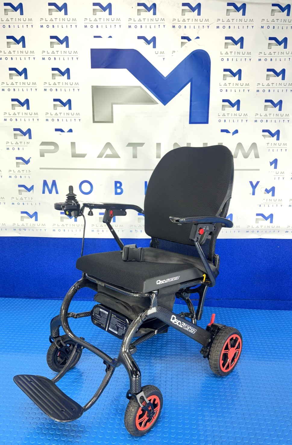 Sunrise Quickie Q50R 14KG Carbon Fibre Electric Wheelchair Powerchair 4MPH 2981