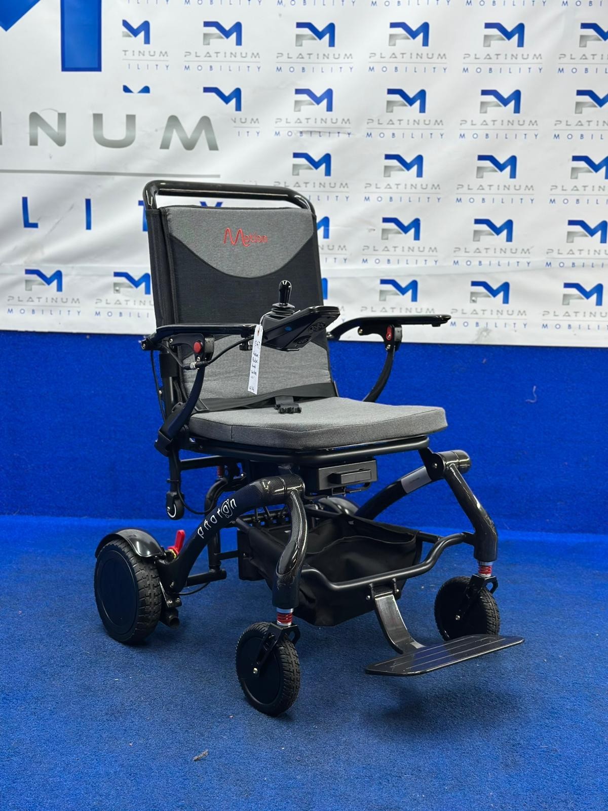 Carbon Fibre Ultra Lightweight Powerchair 15.8kg. Motion Photon Powerchair 1547