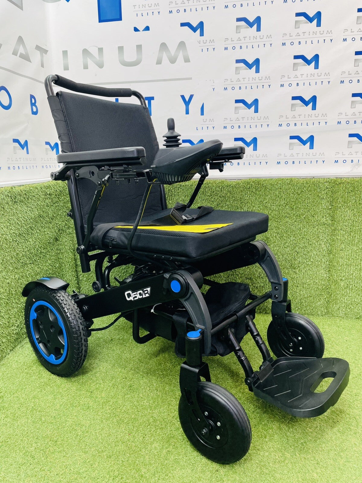 QUICKIE Q50R FOLDING 4MPH TRANSPORTABLE LITHIUM ELECTRIC POWERCHAIR WHEELCHAIR