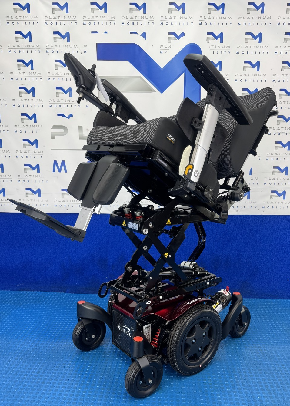 Sunrise Quickie Q300M Powerchair 4 mph Riser, Tilt Electric Wheelchair 2881
