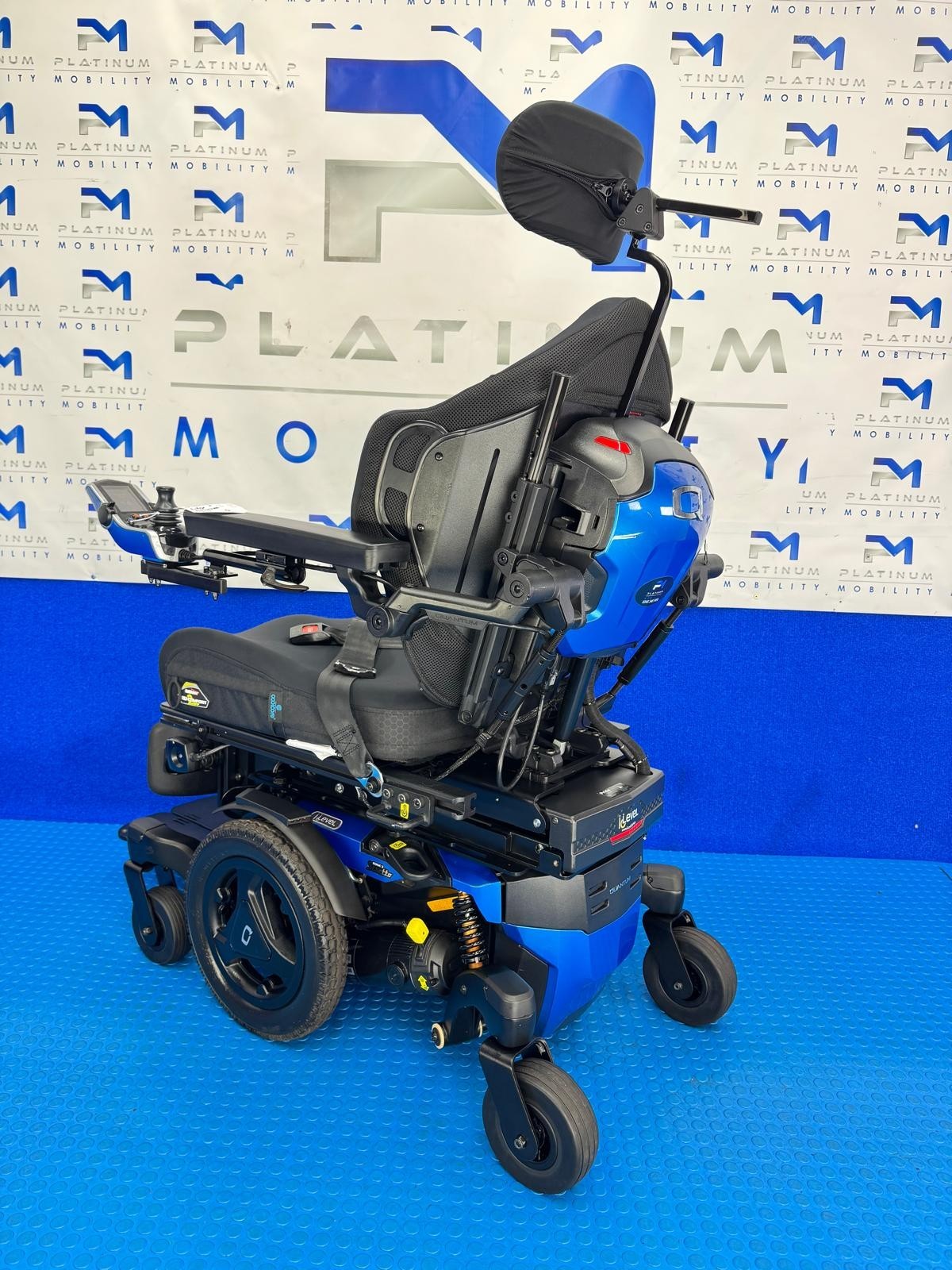 PRIDE QUANTUM EDGE 3 STRETTO 6MPH ELECTRIC POWER WHEELCHAIR POWERCHAIR 1966