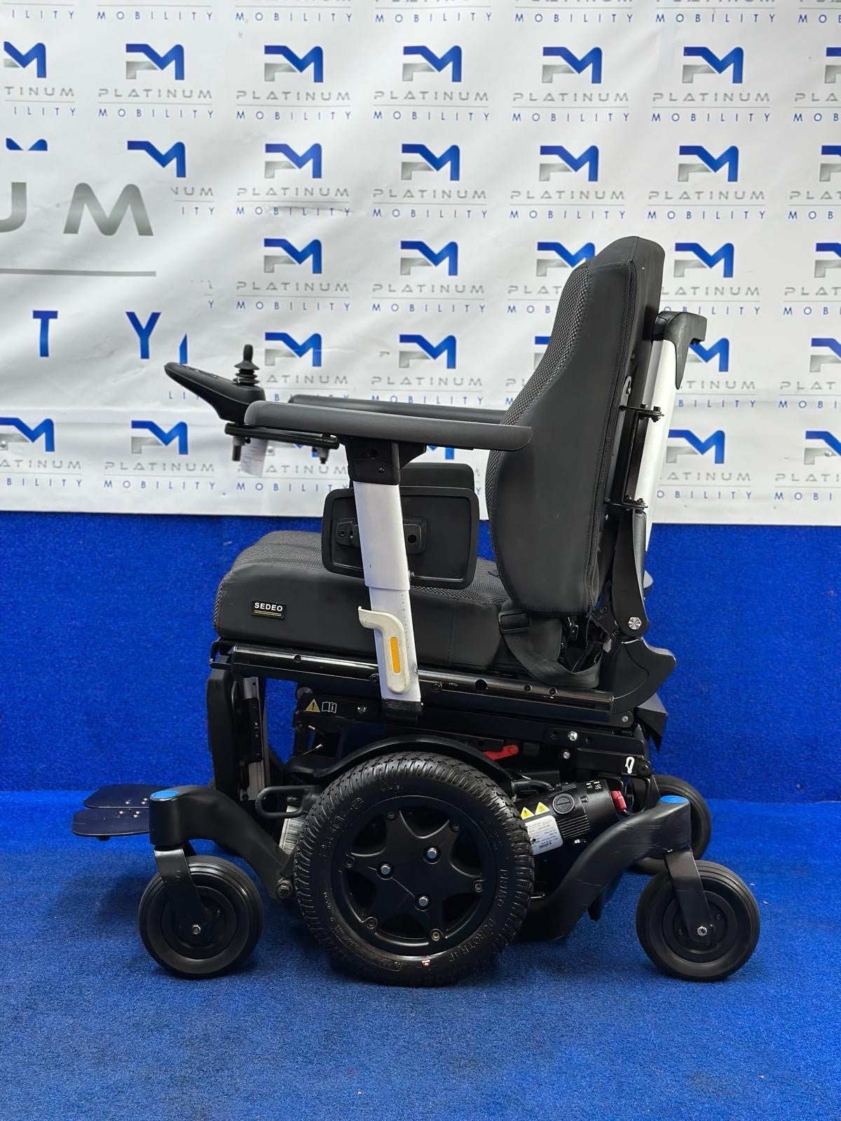 SUNRISE QUICKIE Q500 M 6MPH ELECTRIC RISE MOBILITY POWERCHAIR WHEELCHAIR 828