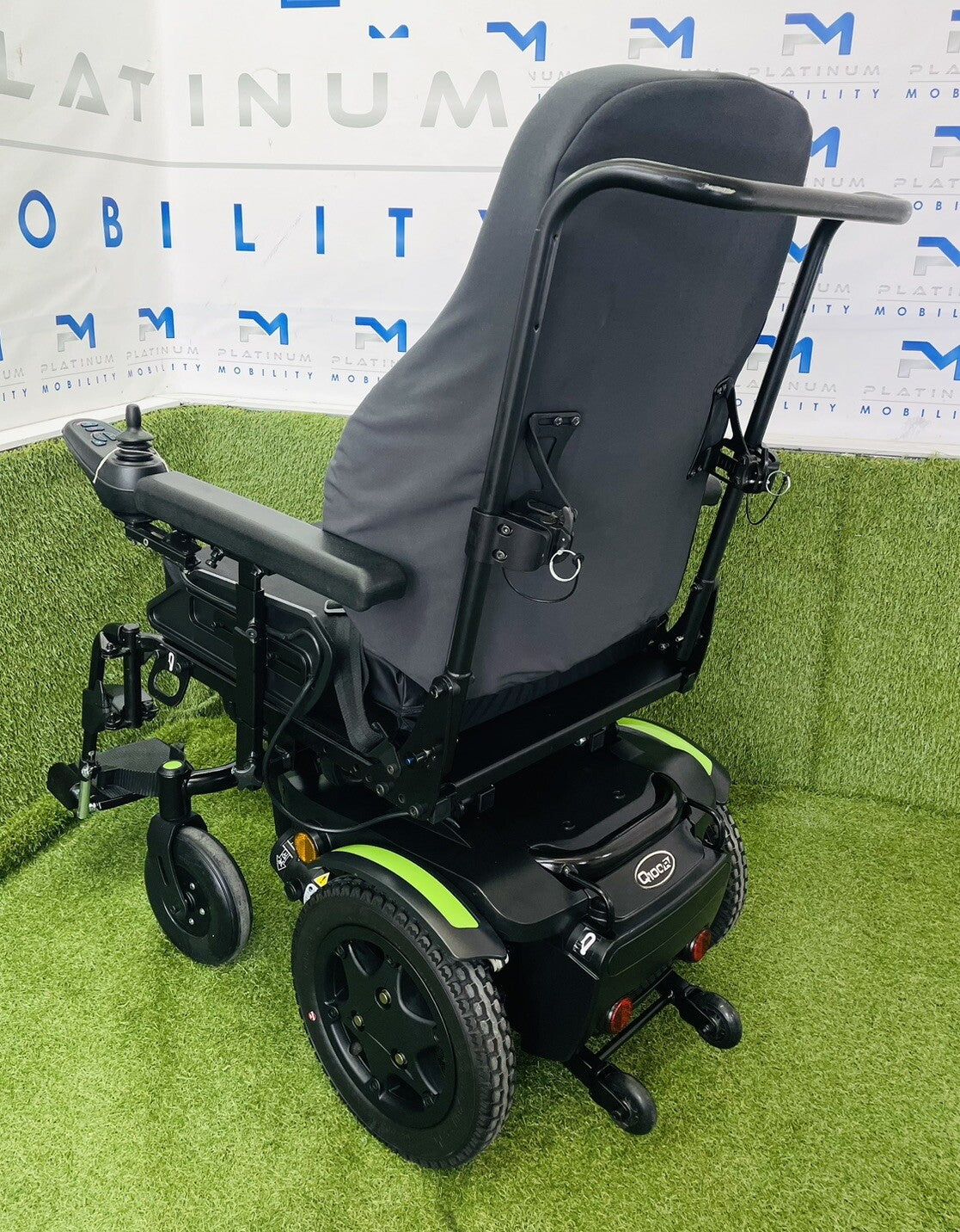 SUNRISE Quickie Q100R 4 MPH Compact Mobility Electric Wheelchair Powerchair